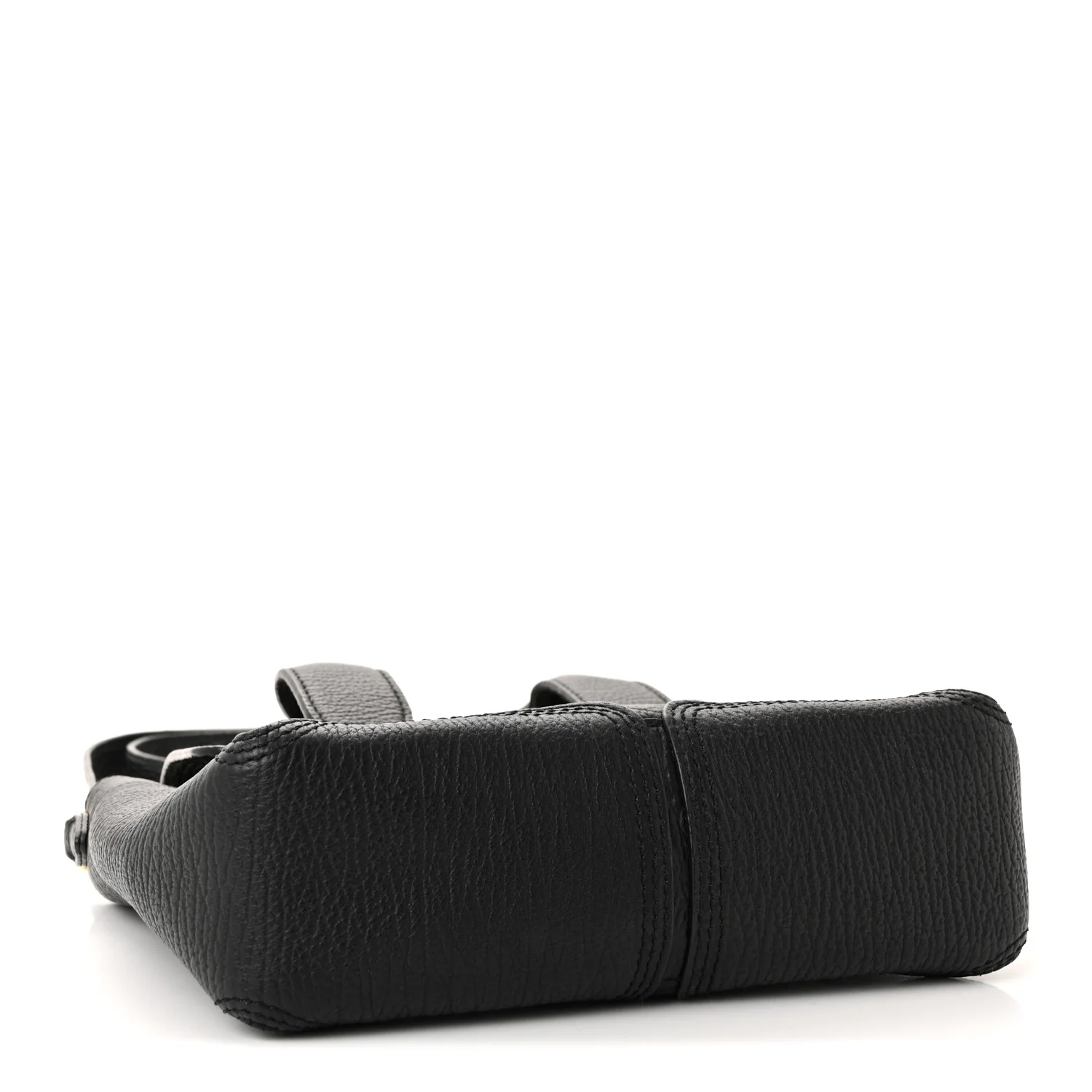 Textured Calfskin Mini Pashli Satchel Black - Image 4