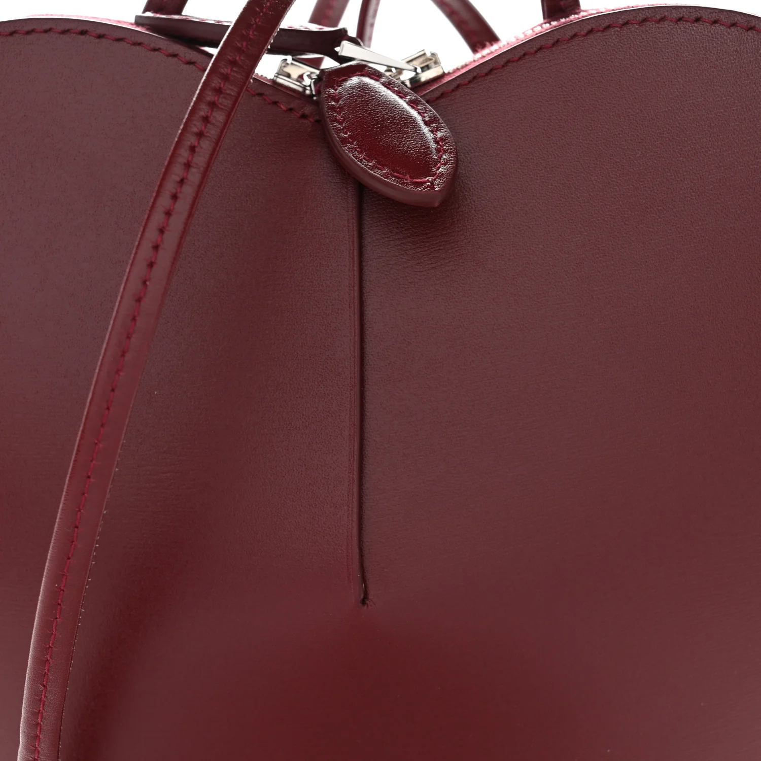 Lux Calfskin Le Coeur Bag Rouge Grenat - Image 7