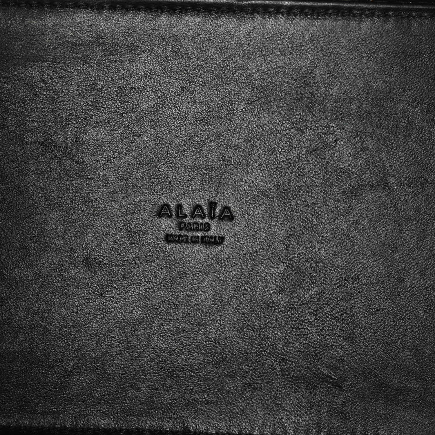 Paper Straw Calfskin Mina 25 Bag Natural - Image 6