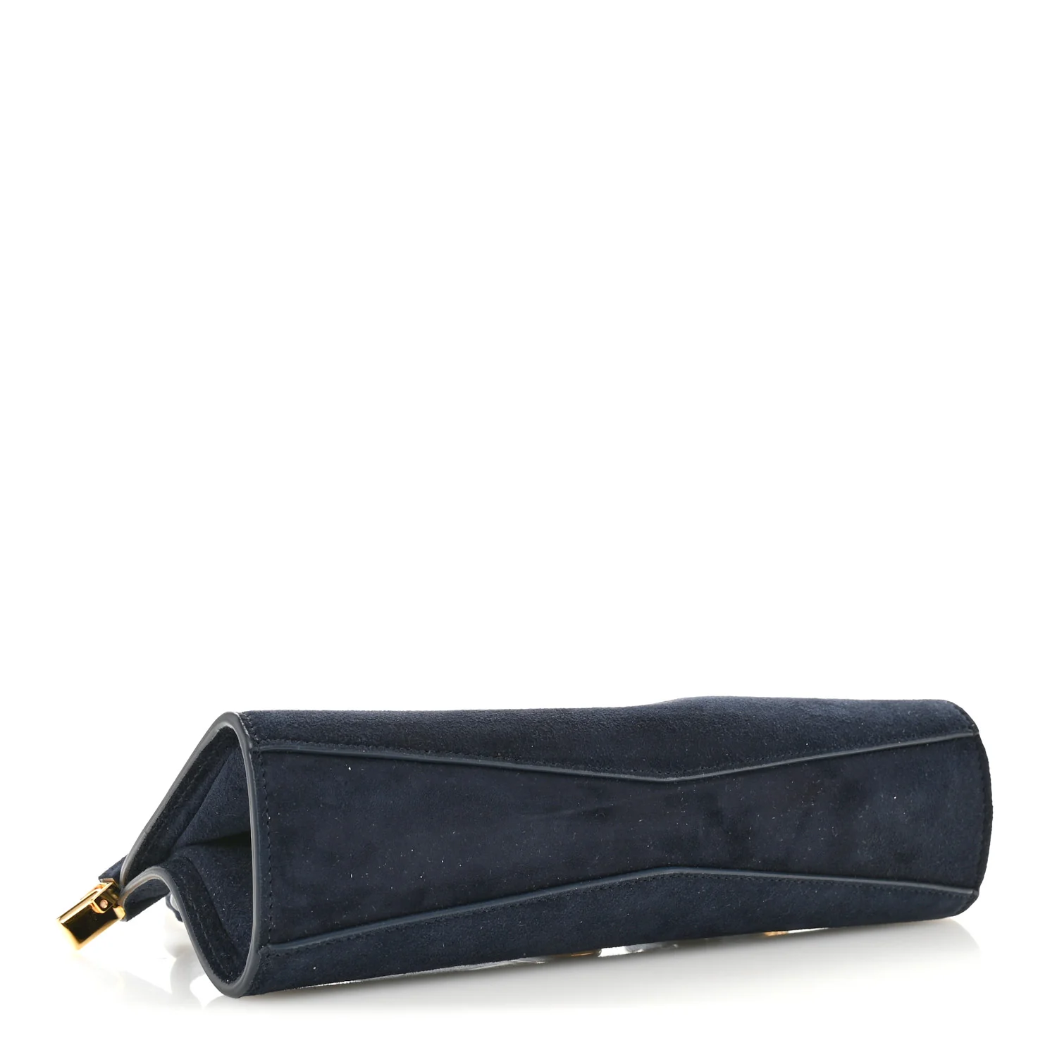 Suede Le Click East West Small Bag Midnight - Image 4