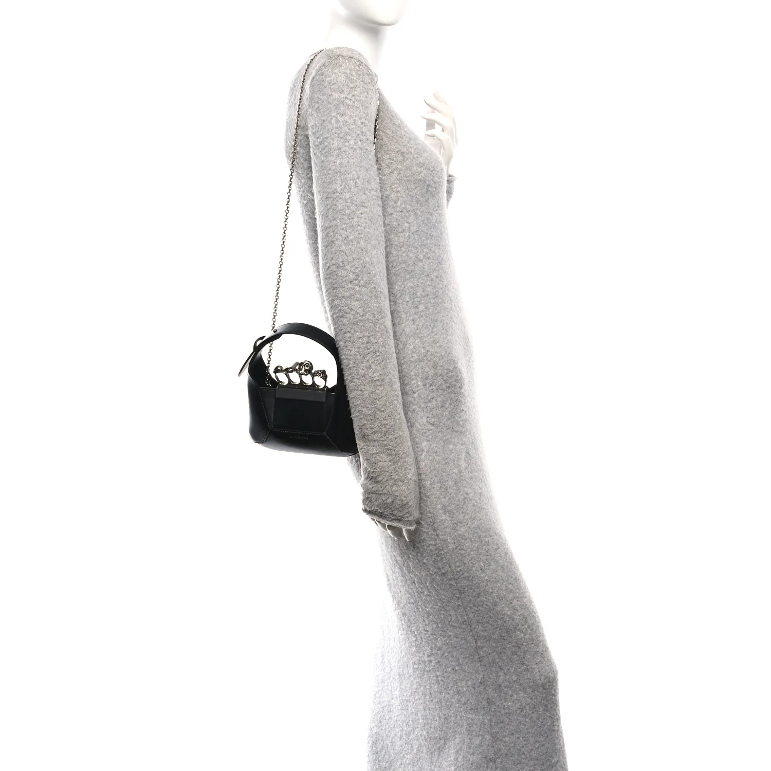 Calfskin Mini The Jeweled Hobo Black - Image 2