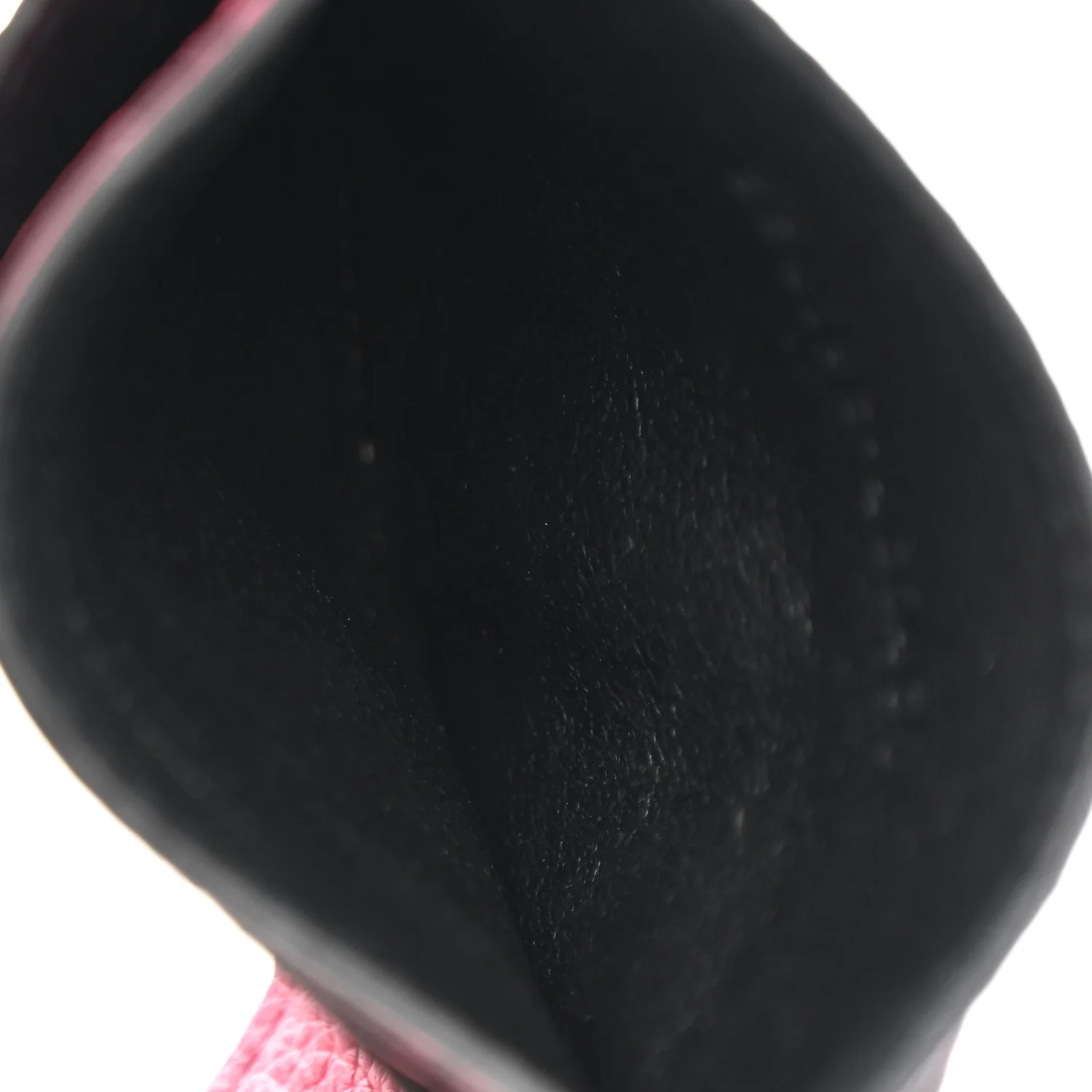 Calfskin Skull Card Holder Pink - Image 5