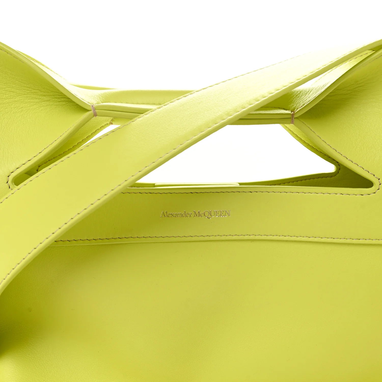 Calfskin Small The Bow Bag Green - Image 8