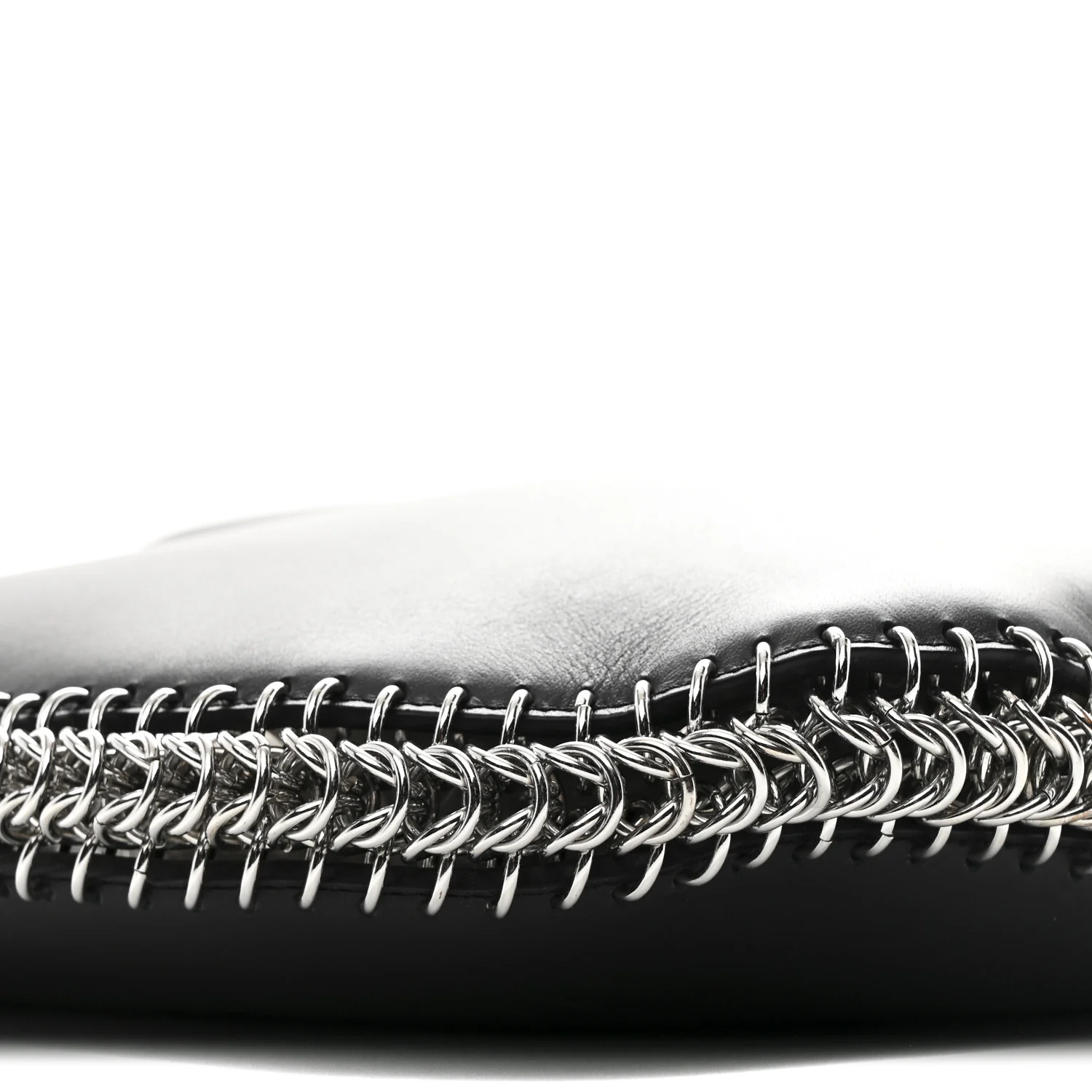 Calfskin Chain Around Roxy Hobo Black - Image 11