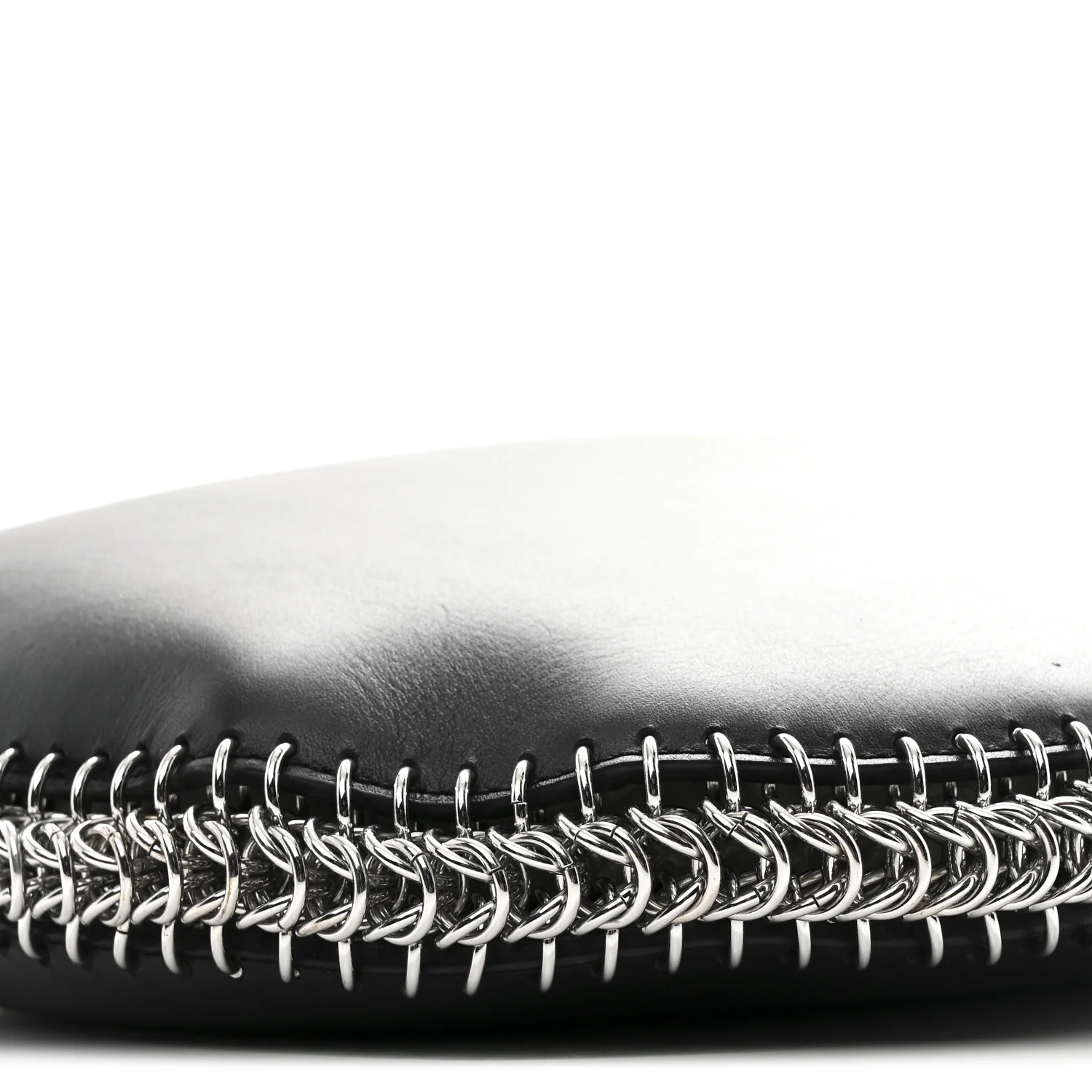 Calfskin Chain Around Roxy Hobo Black - Image 12