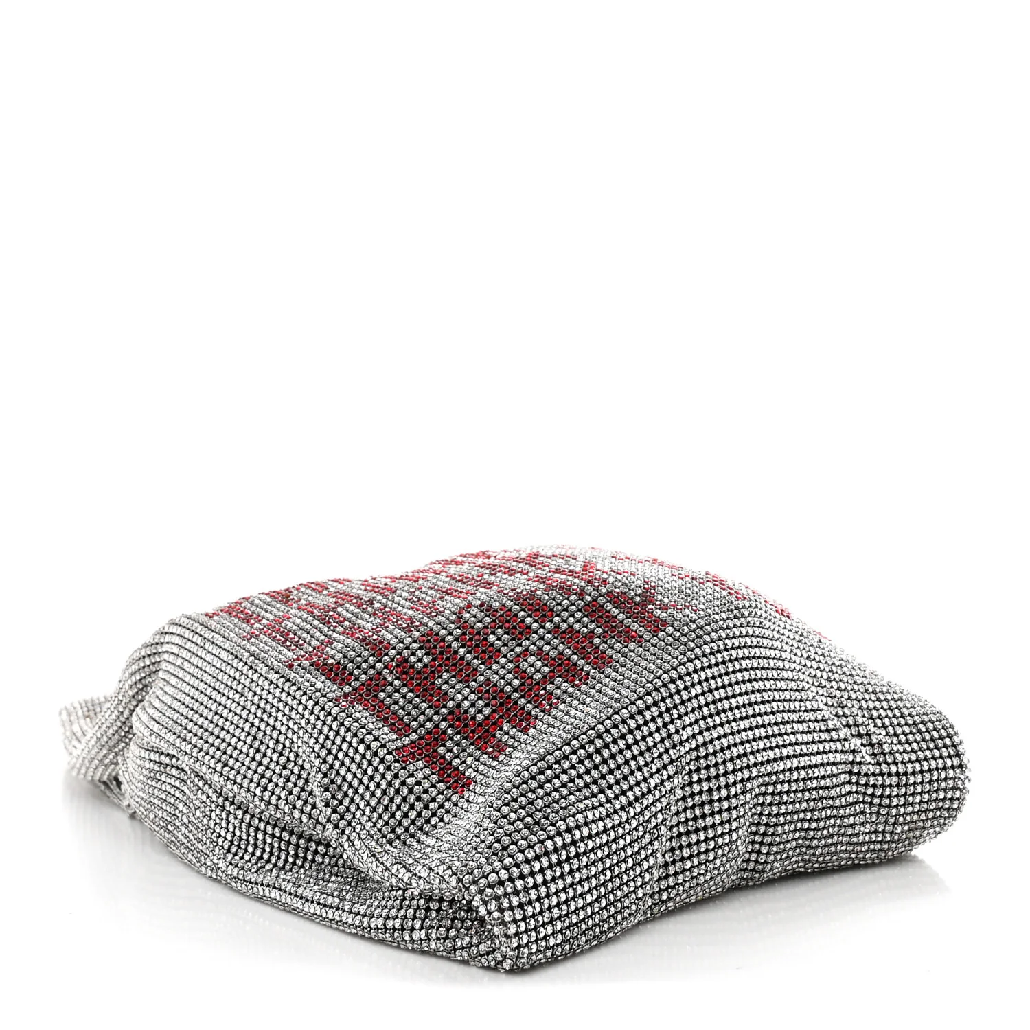 Crystal Wanglock Mini Shopper Silver - Image 4