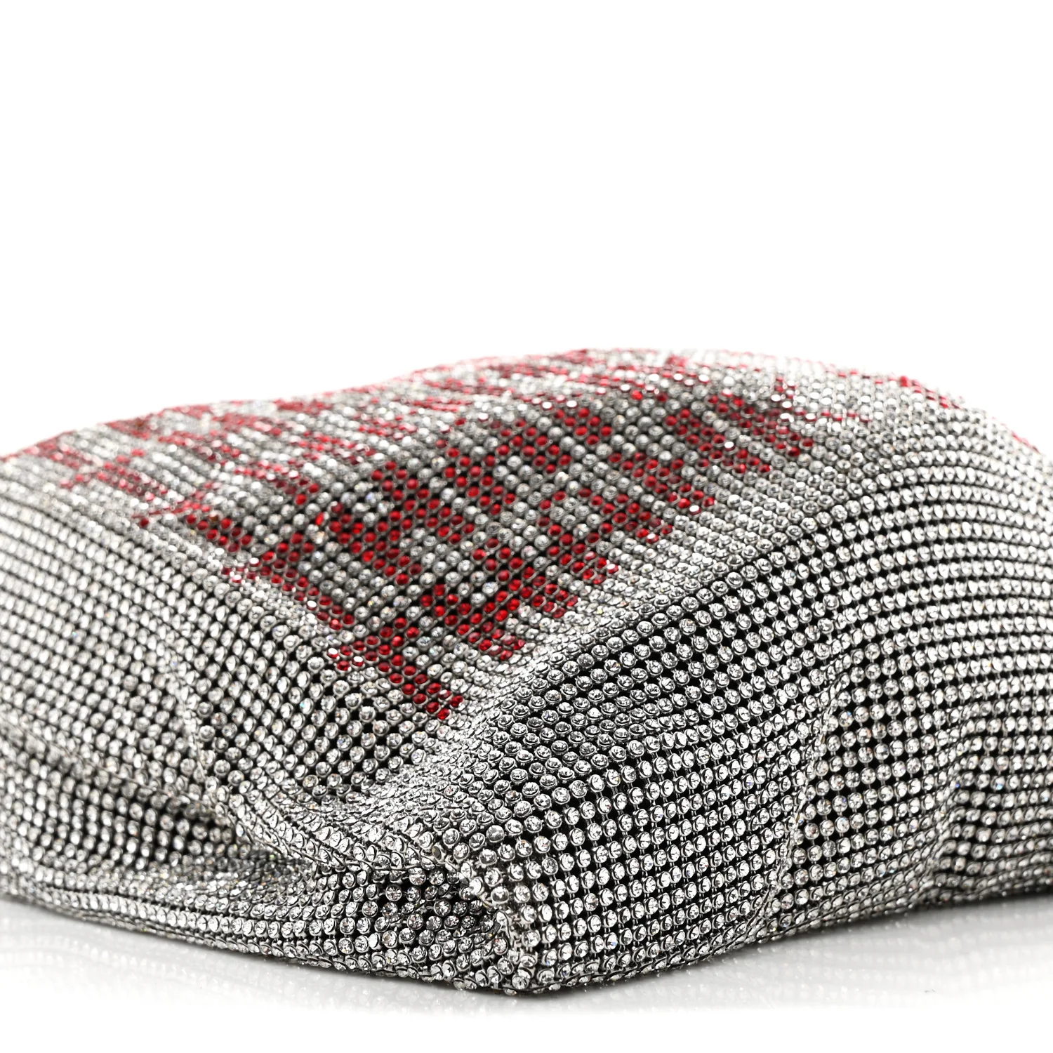 Crystal Wanglock Mini Shopper Silver - Image 8