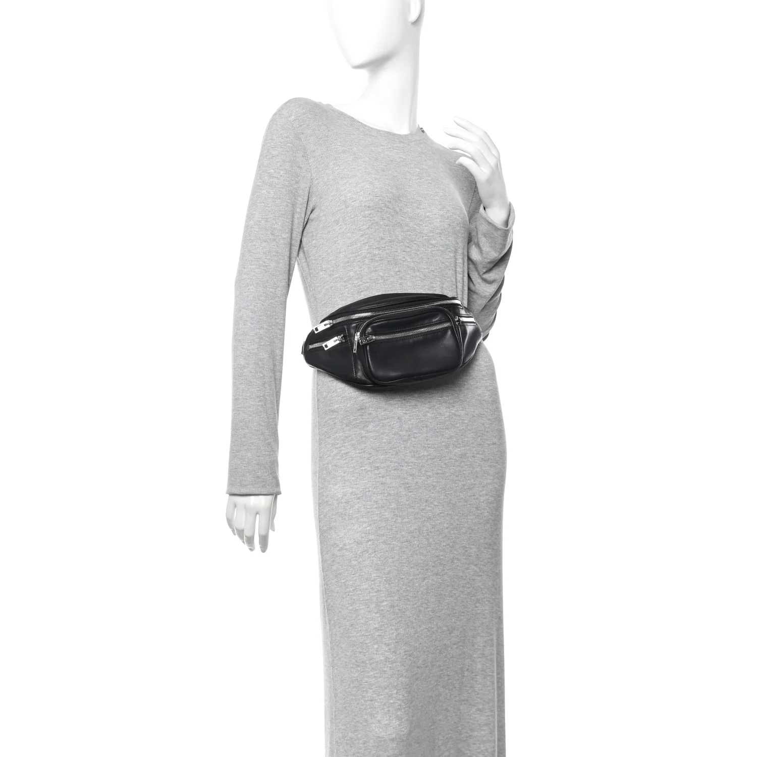 Lambskin Attica Belt Bag Black - Image 2