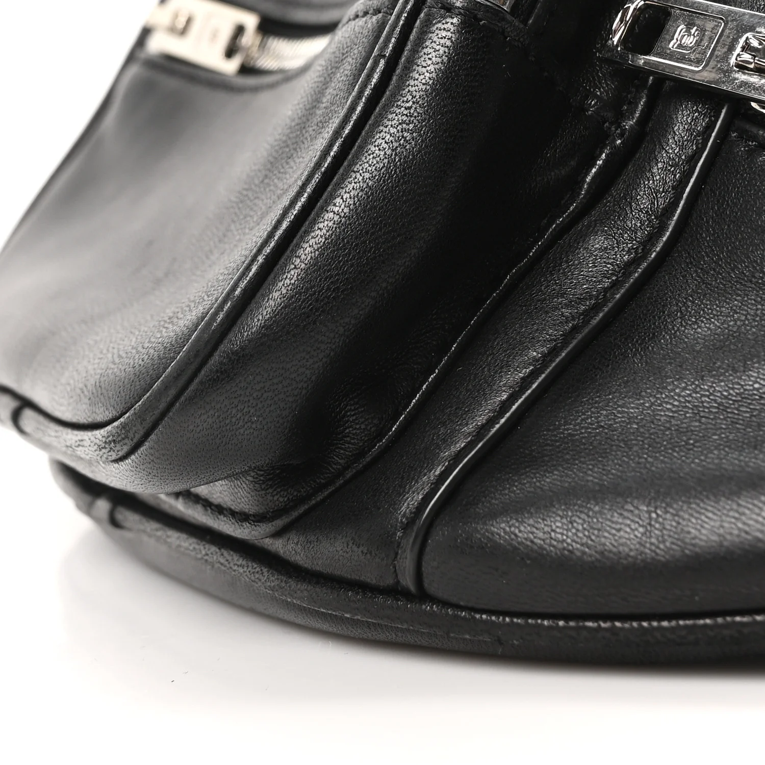 Lambskin Attica Belt Bag Black - Image 9