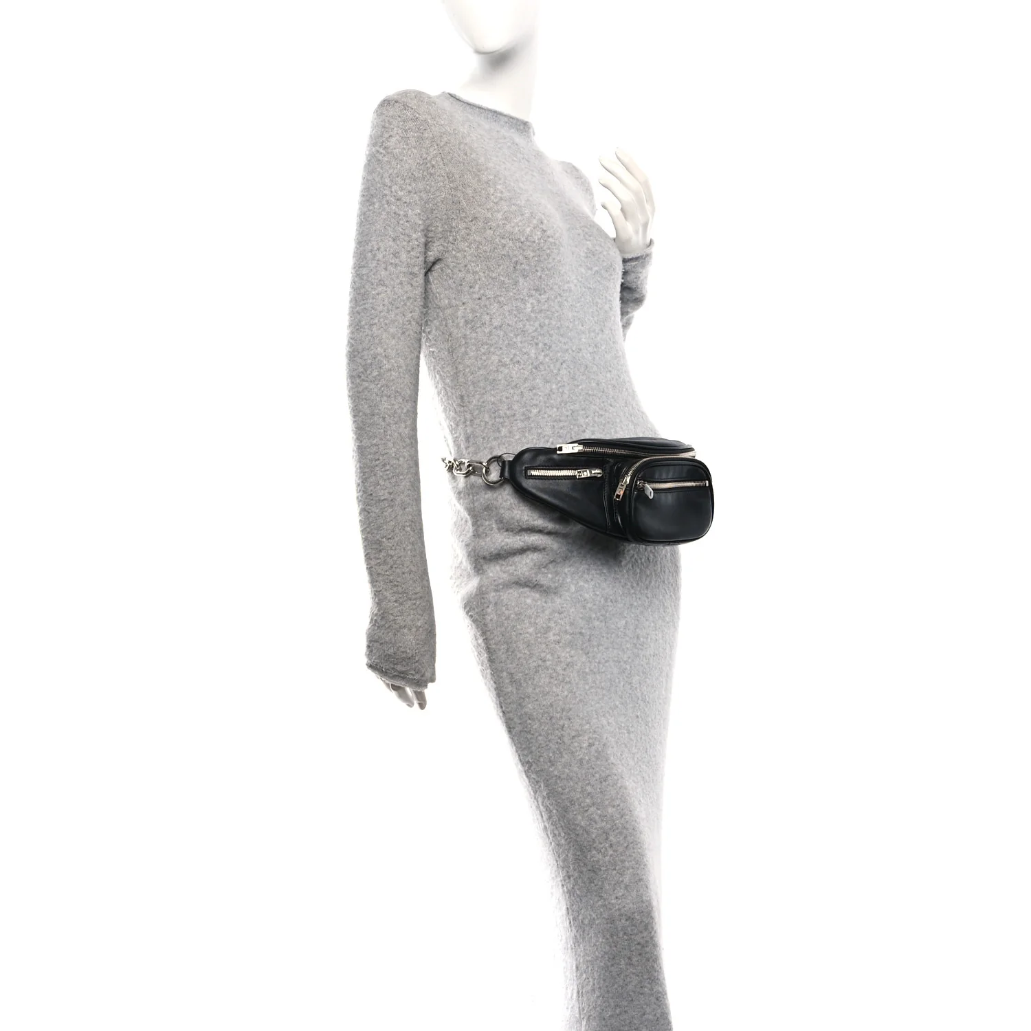 Lambskin Attica Belt Bag Black - Image 2