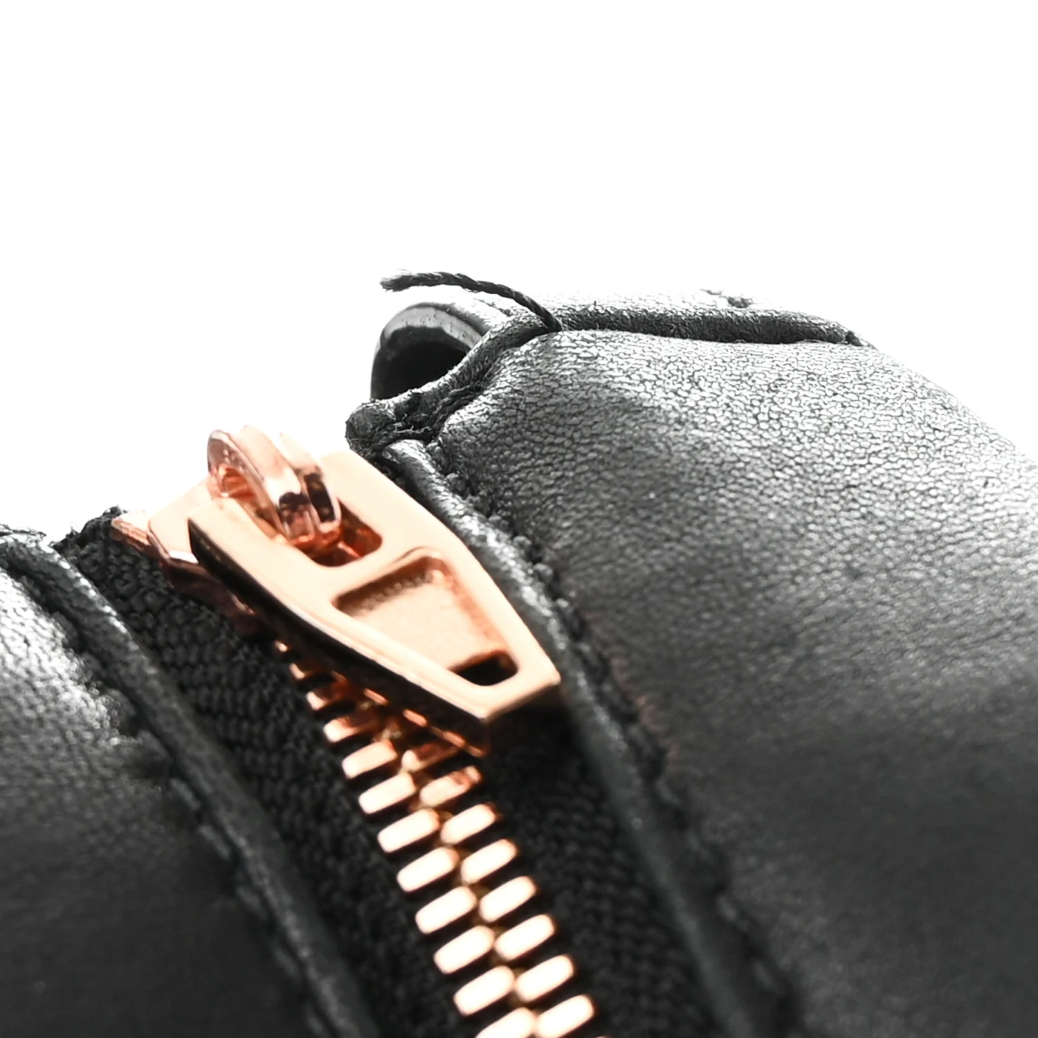 Lambskin Marti Backpack Washed Black Rose Gold Hardware - Image 10