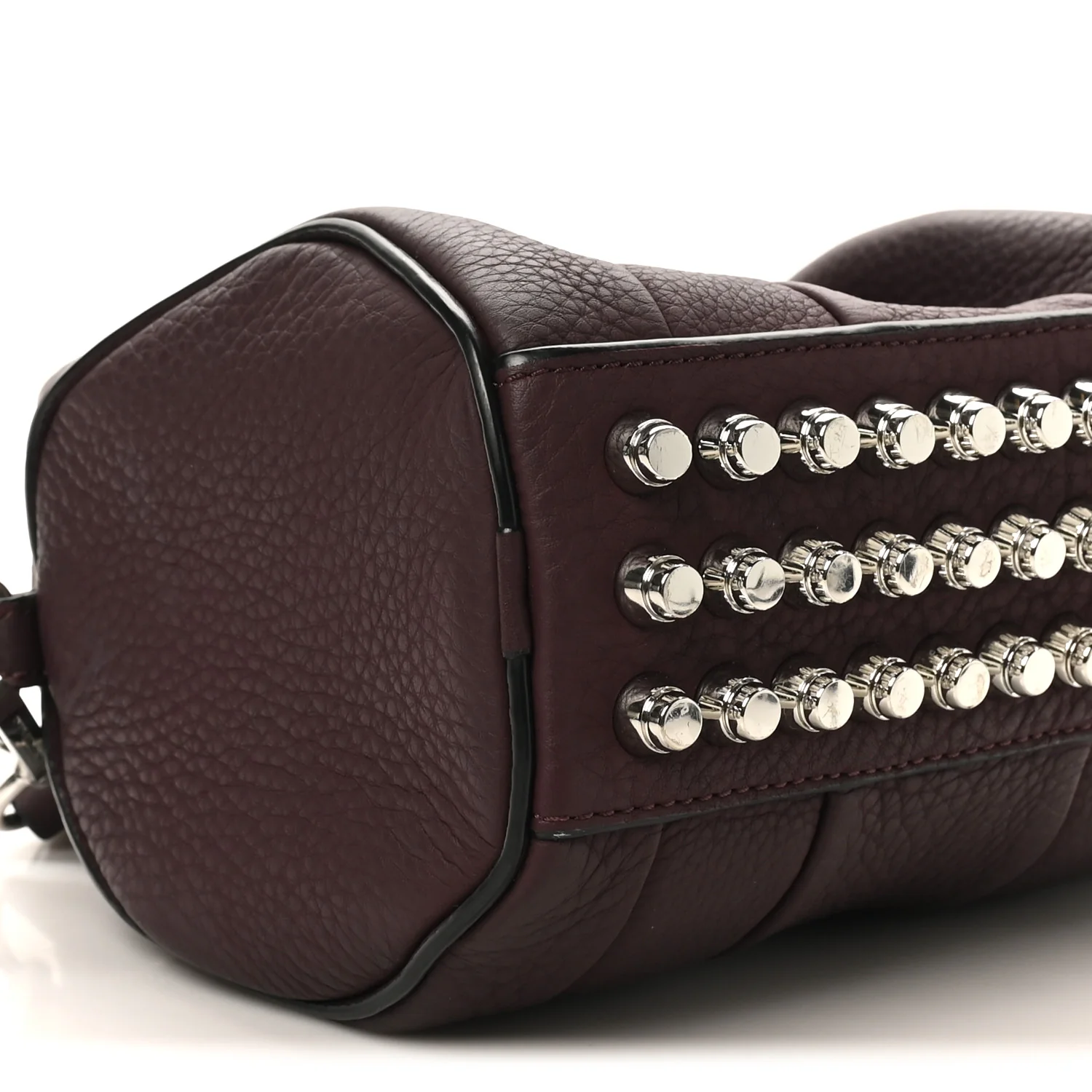 Pebbled Calfskin Mini Rockie Oxblood - Image 8