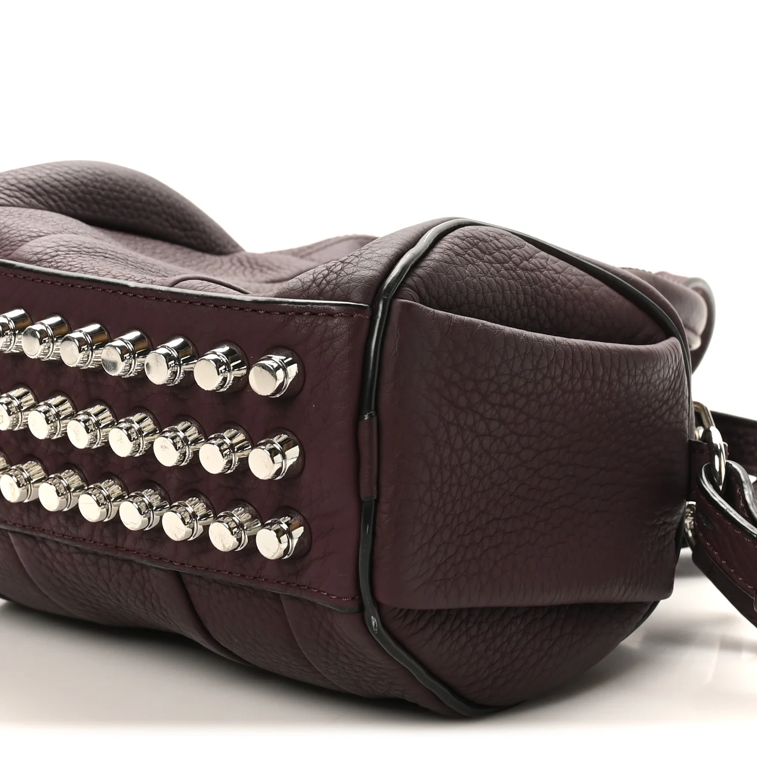 Pebbled Calfskin Mini Rockie Oxblood - Image 9