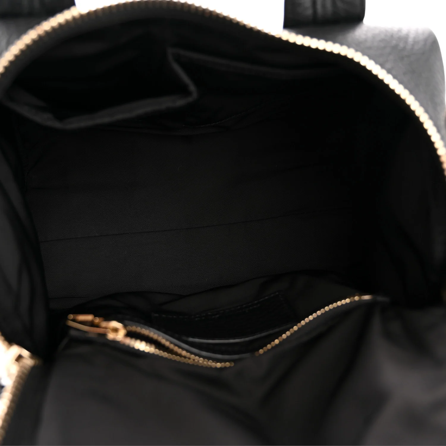 Pebbled Lambskin Rockie Black Pale Gold Hardware - Image 5
