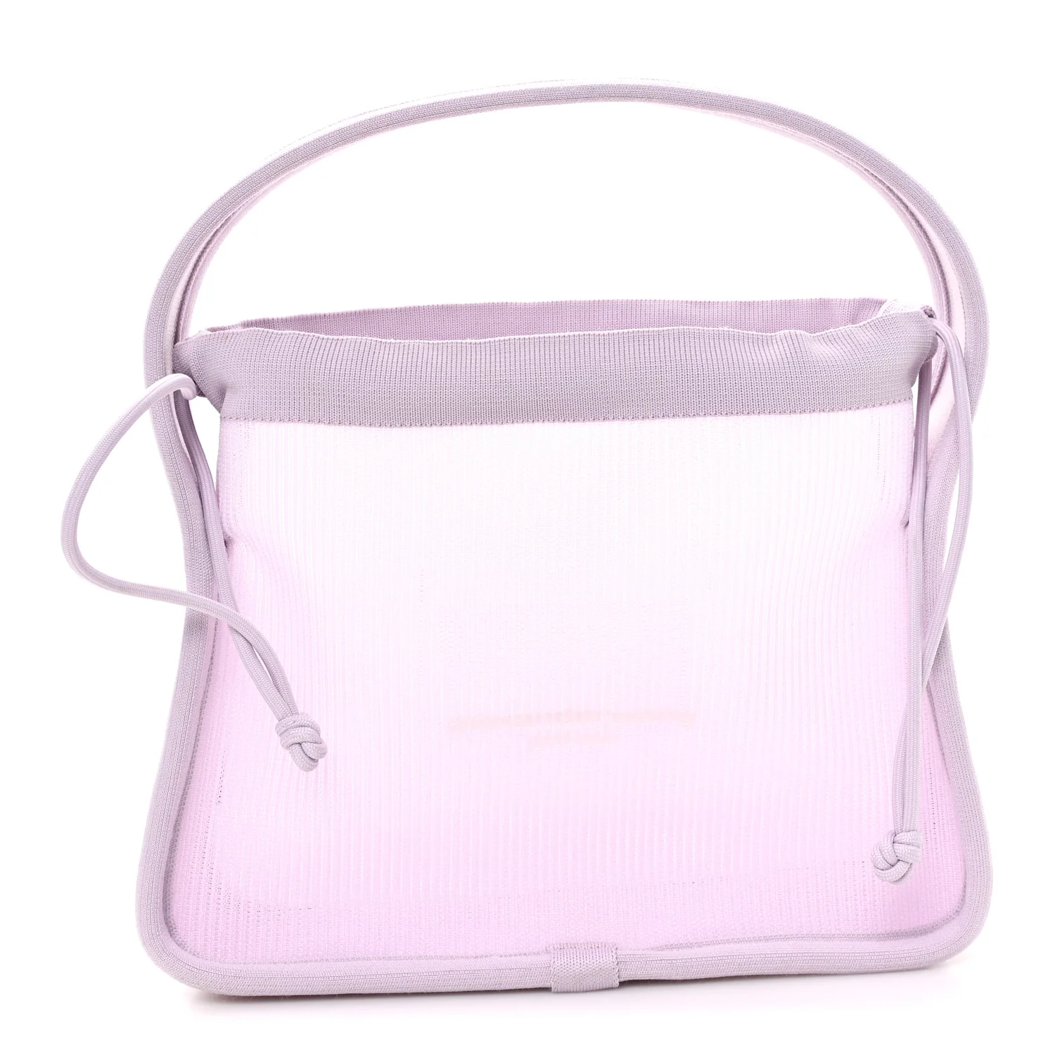 Ribbed Knit Small Ryan Bag Lavender