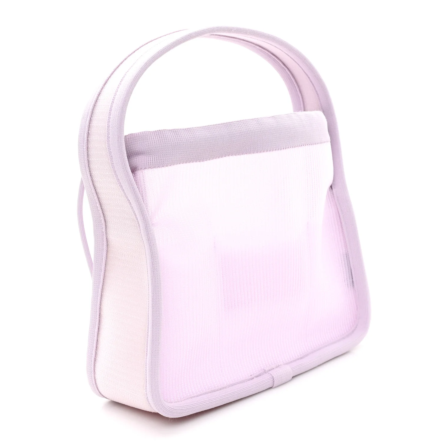 Ribbed Knit Small Ryan Bag Lavender - Image 3