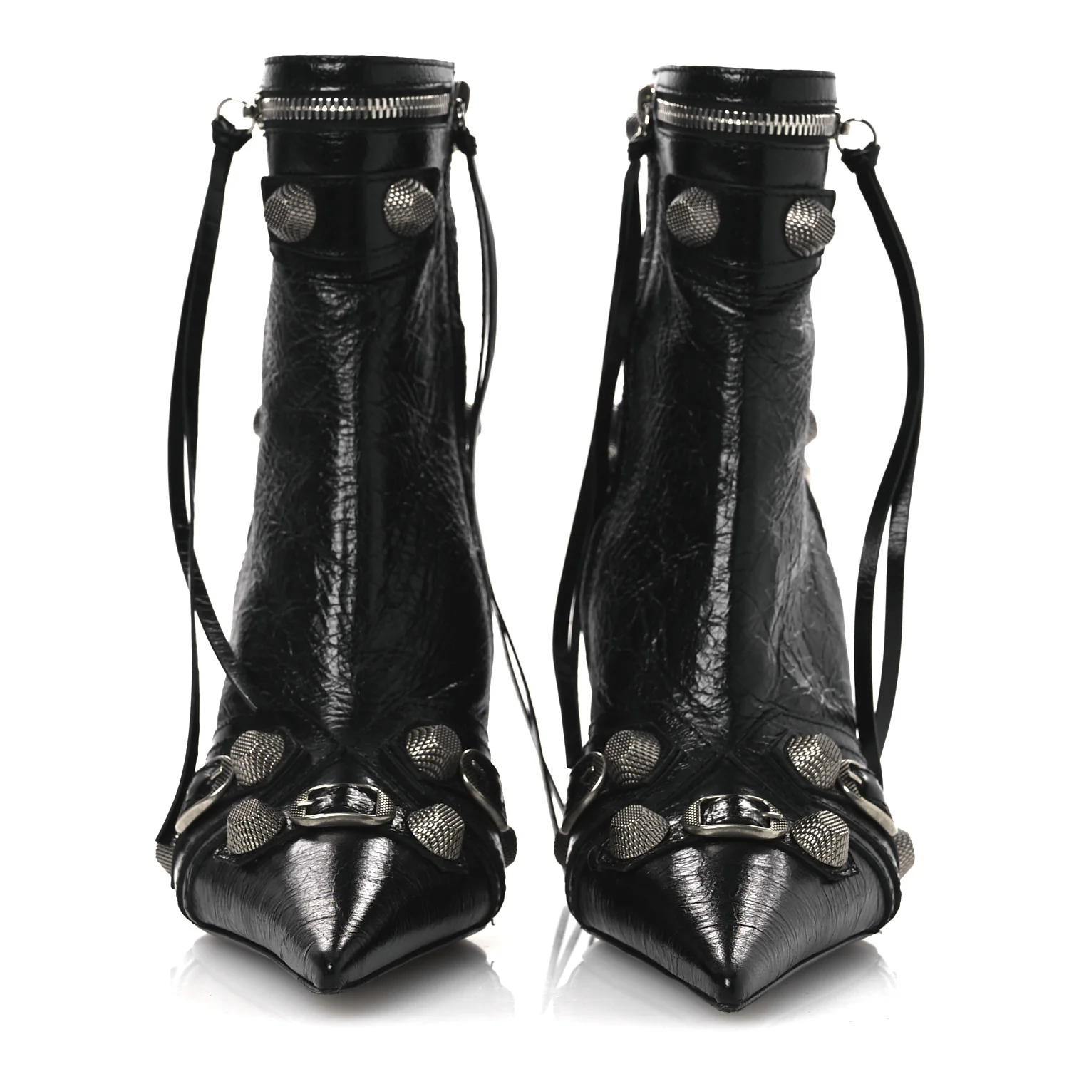 Agneau Arena Cagole 90mm Ankle Boots 39 Black - Image 3