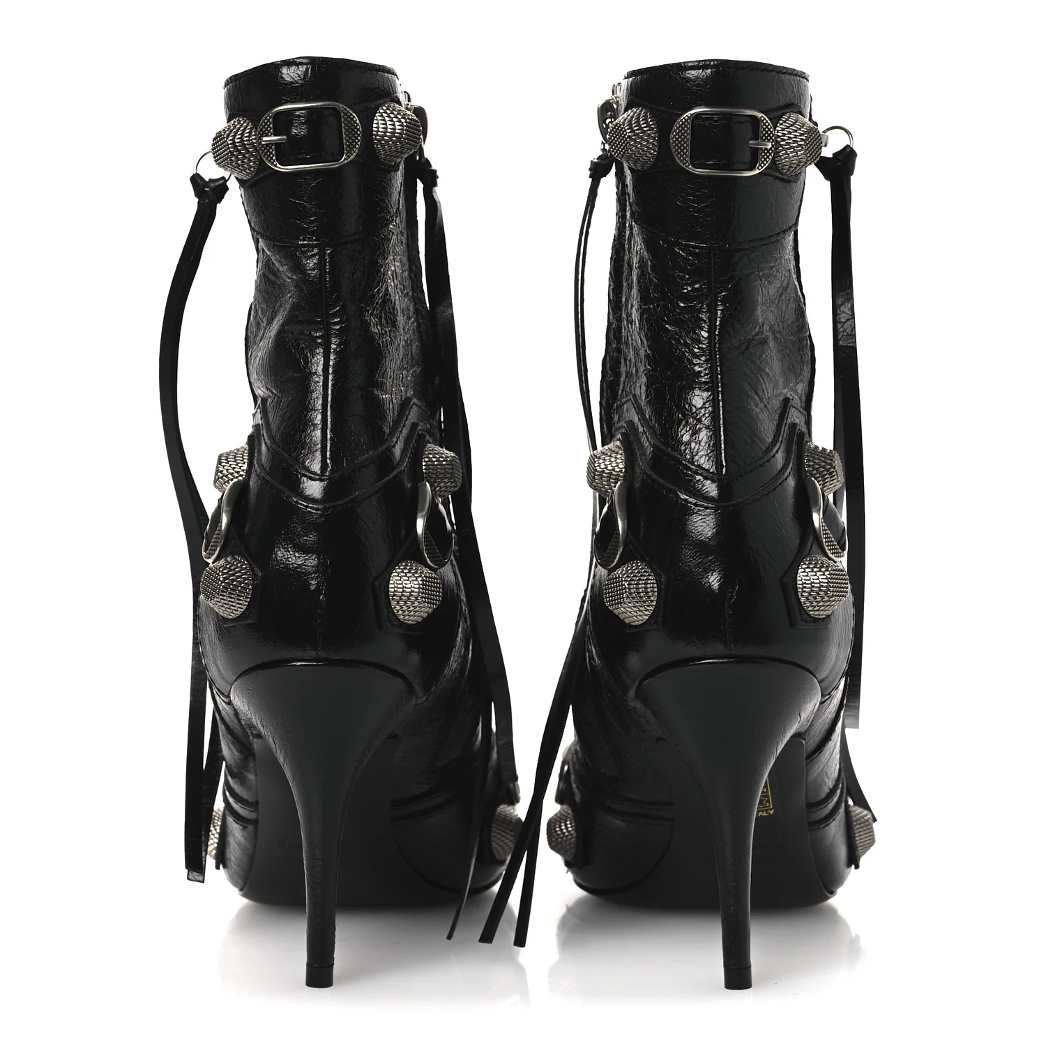 Agneau Arena Cagole 90mm Ankle Boots 39 Black - Image 6