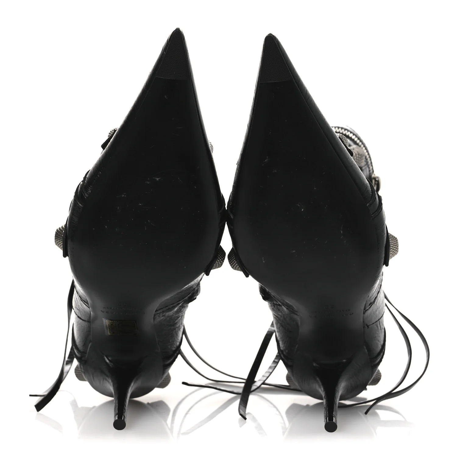 Agneau Arena Cagole 90mm Ankle Boots 39 Black - Image 7