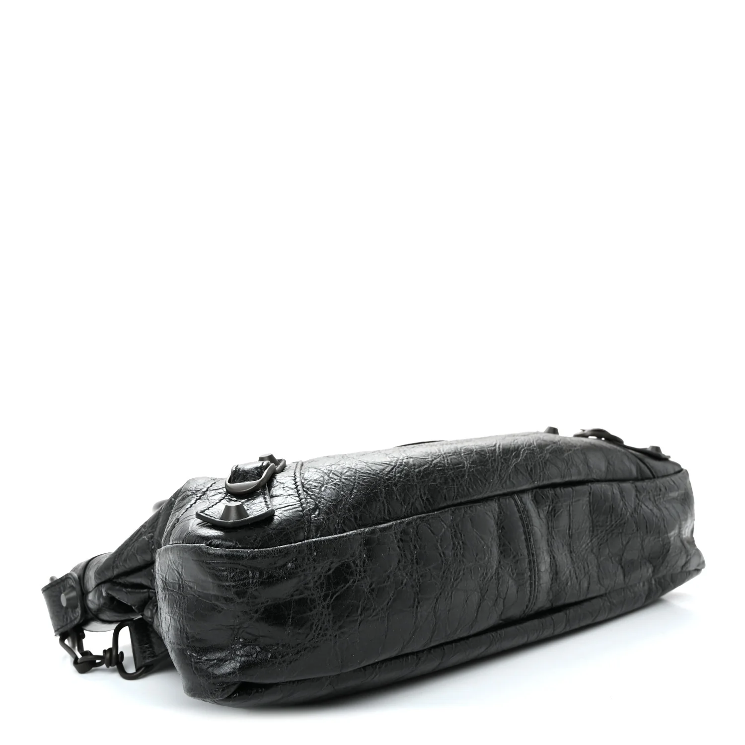Agneau Arena Classic Hardware Le City First Bag Black - Image 4