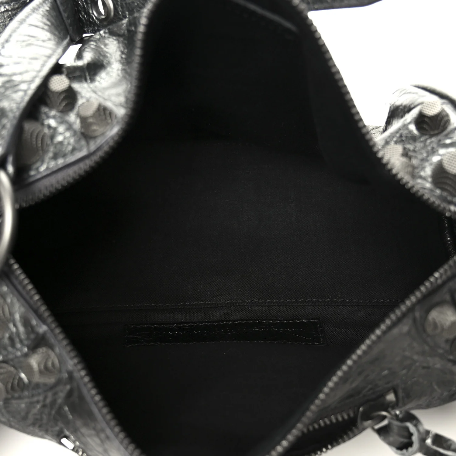 Agneau Arena Le Cagole Cylinder Bag Steel Grey - Image 5