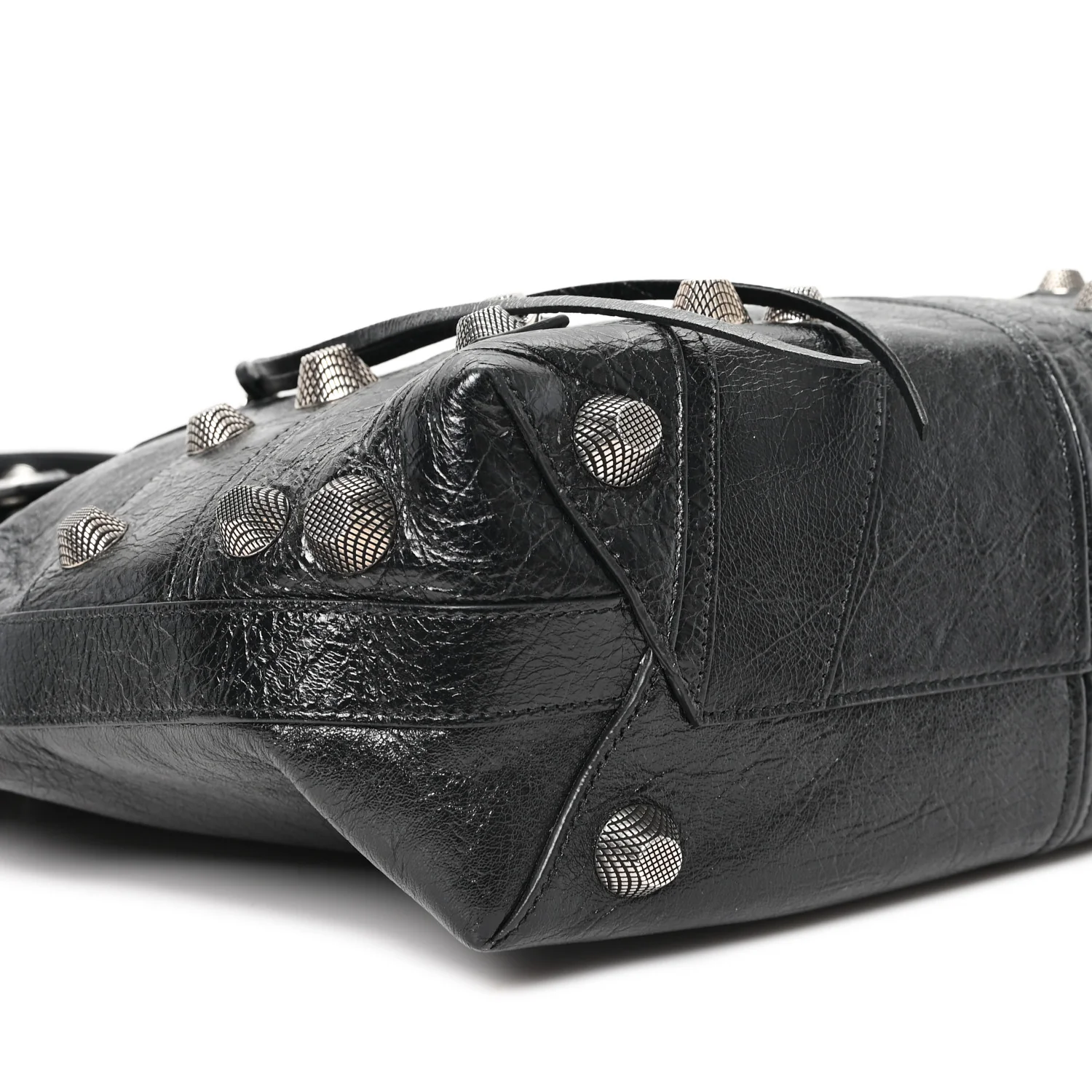 Agneau Arena Medium Le Cagole Carry All Bag Black - Image 9