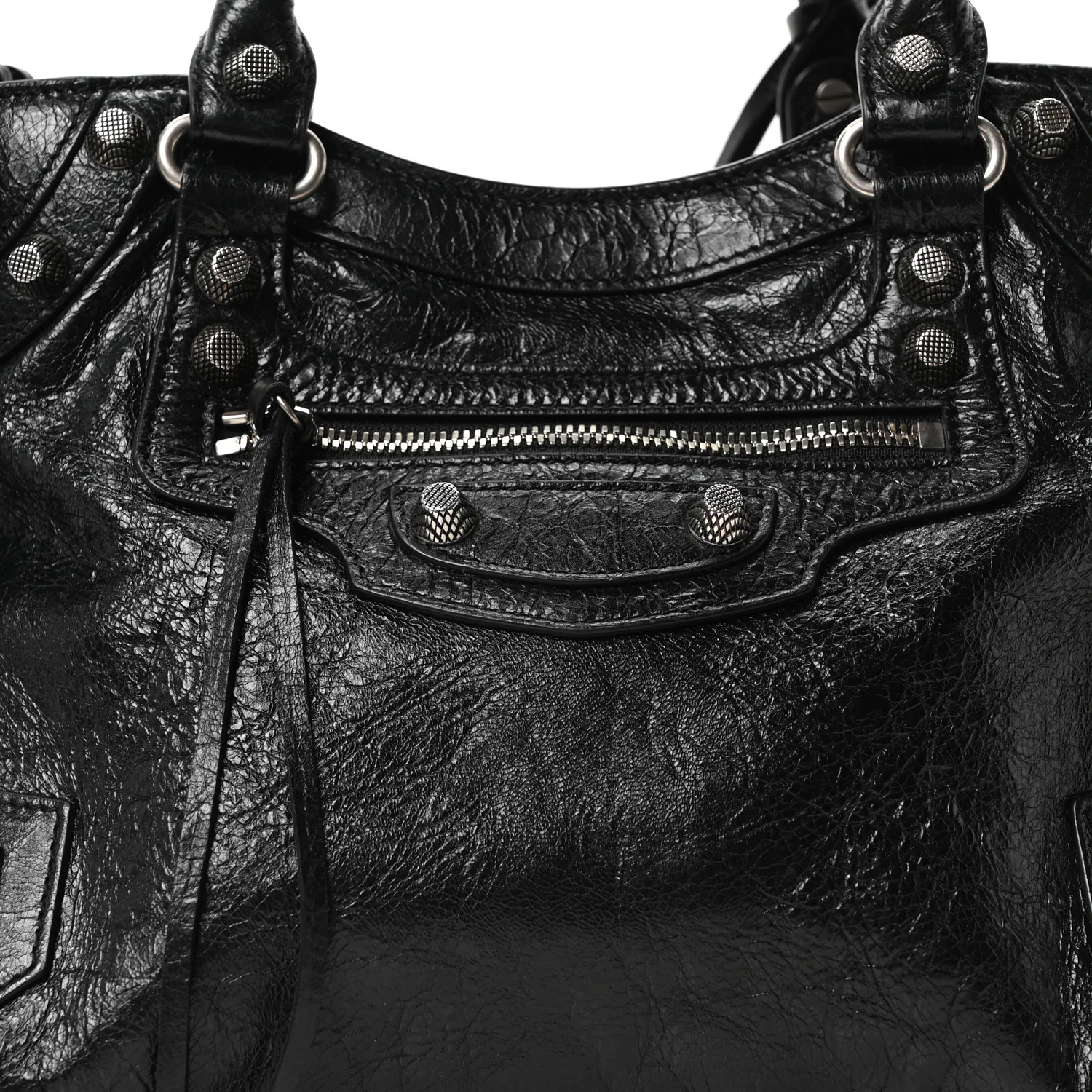 Agneau Arena Neo Cagole City Handbag Black - Image 9