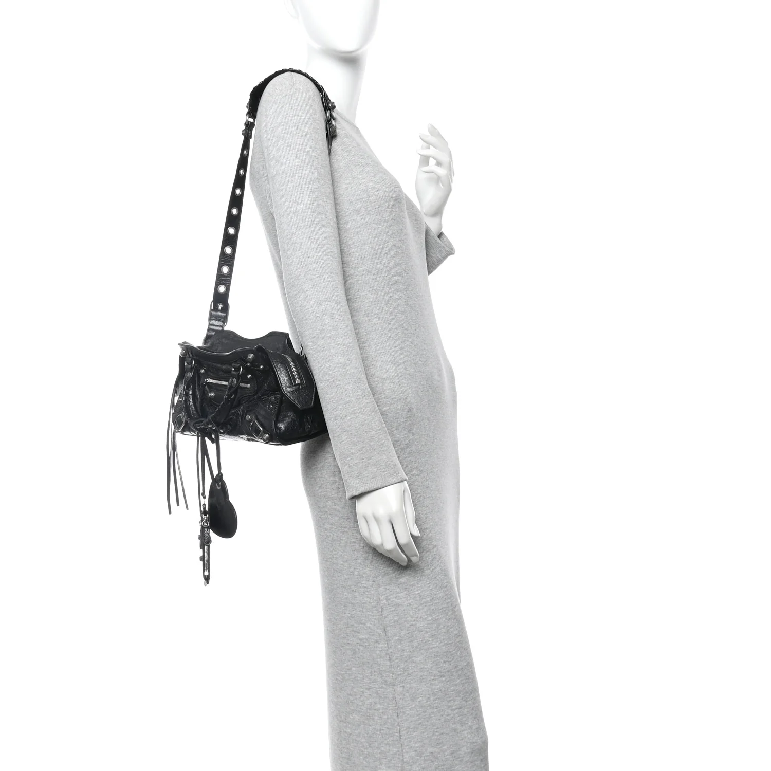 Agneau Arena Neo Cagole Handbag XS Black - Image 2