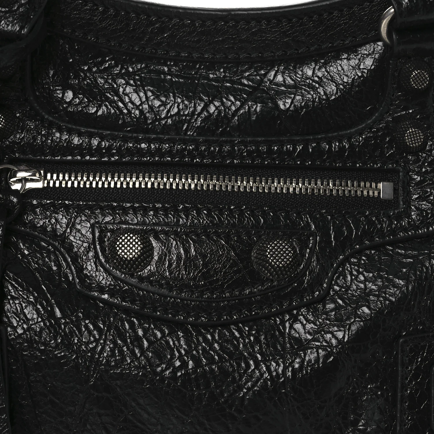Agneau Arena Neo Cagole Handbag XS Black - Image 9
