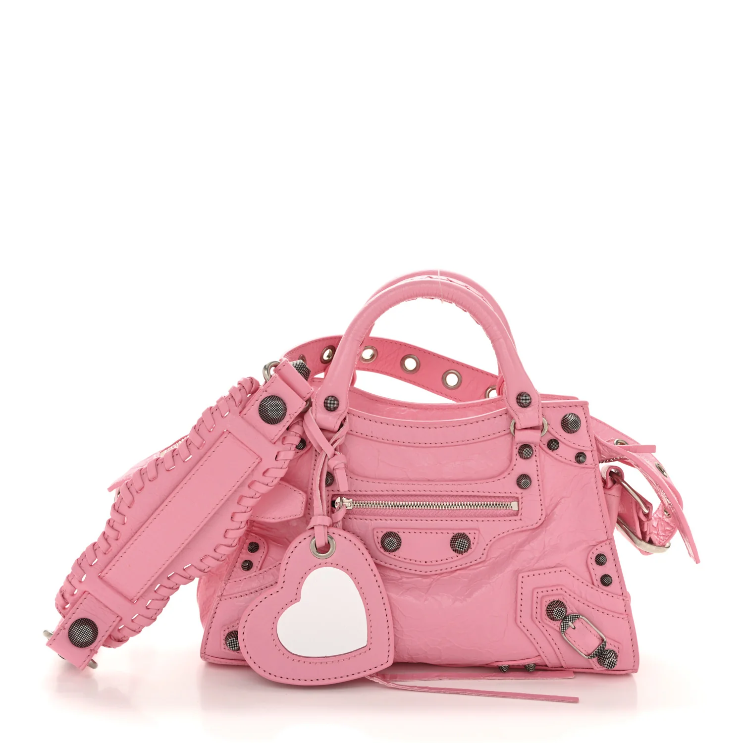 Agneau Arena Neo Cagole Handbag XS Sweet Pink