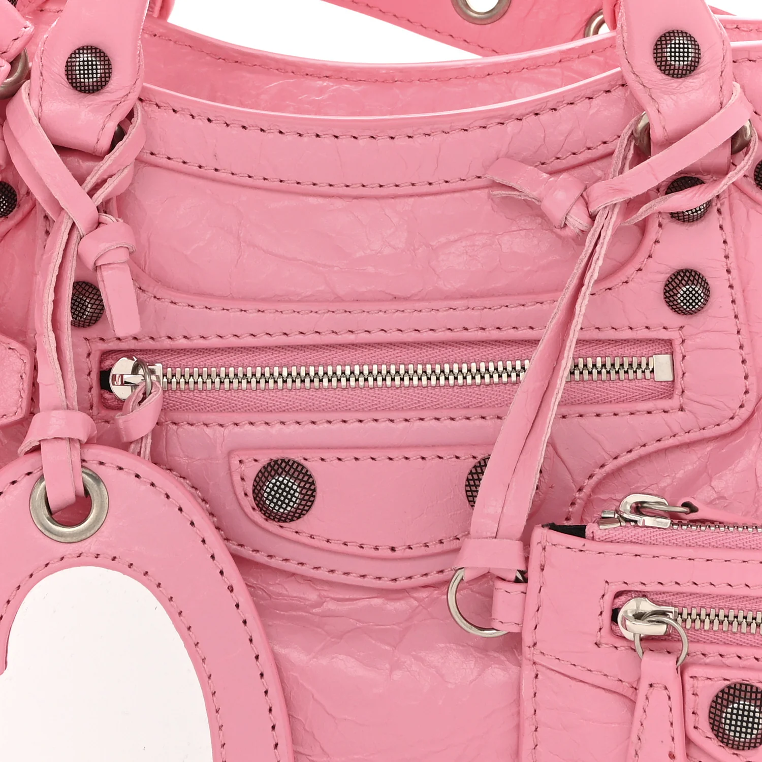 Agneau Arena Neo Cagole Handbag XS Sweet Pink - Image 3