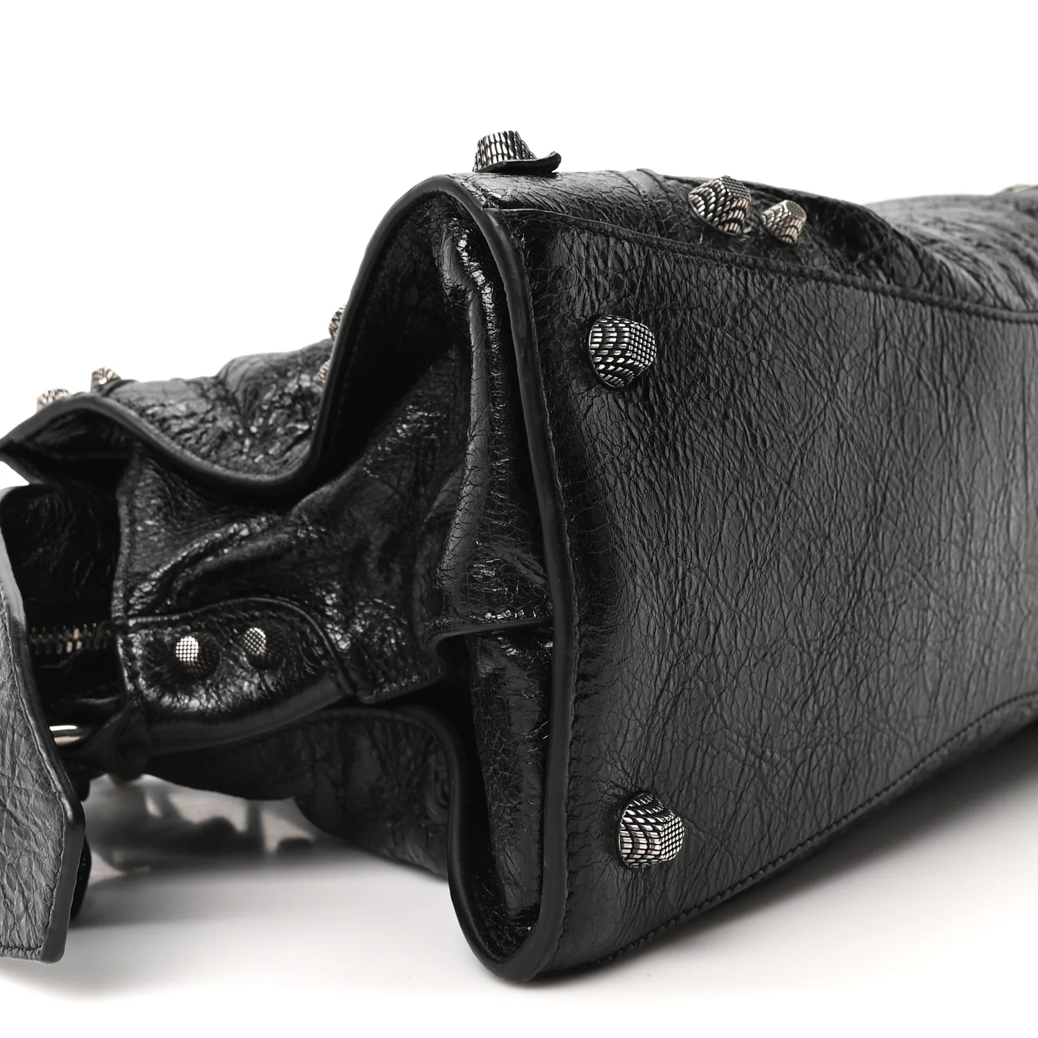 Agneau Arena Small Neo Cagole City Handbag Black - Image 9