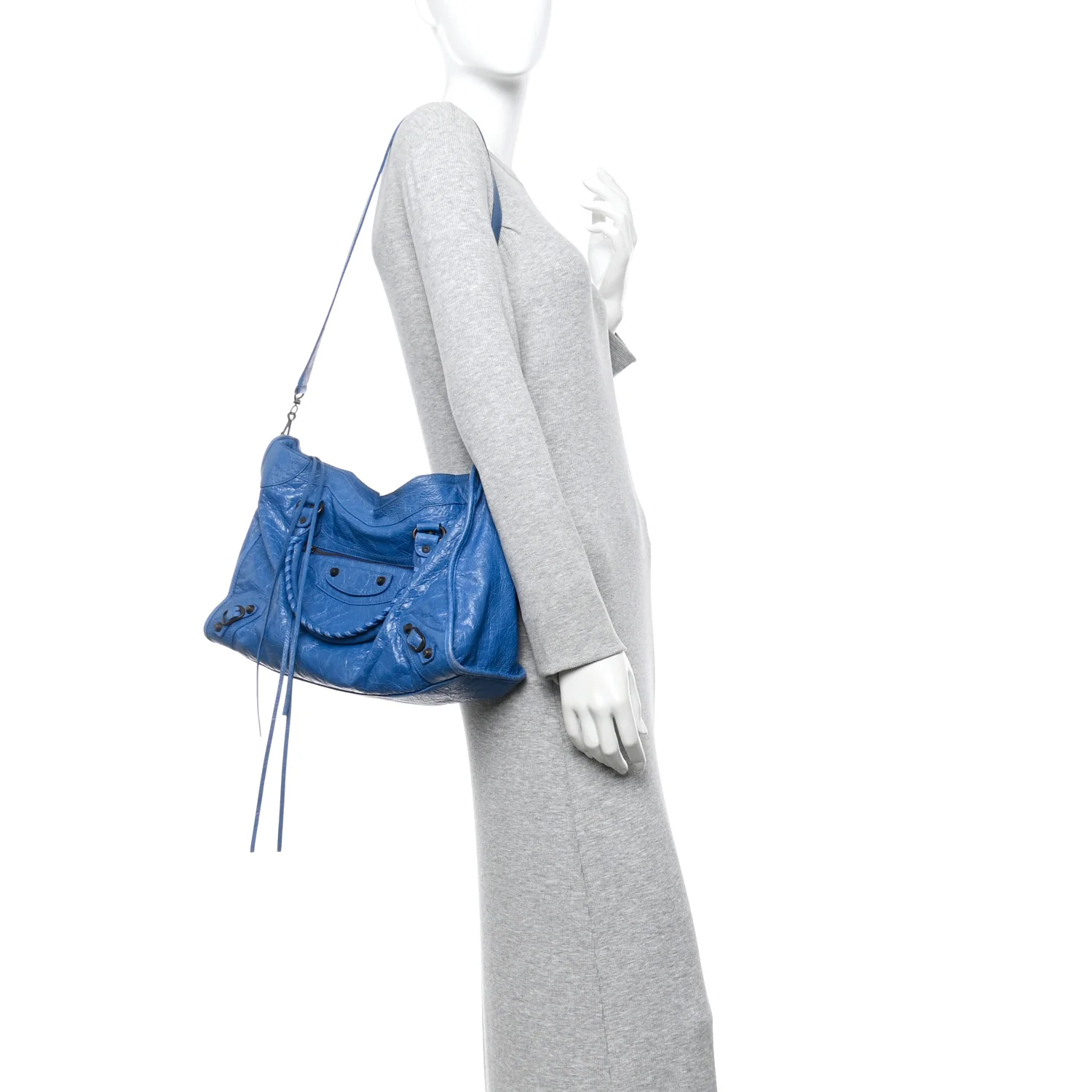 Agneau Arena Storico Classic Hardware Medium Le City Blue - Image 2