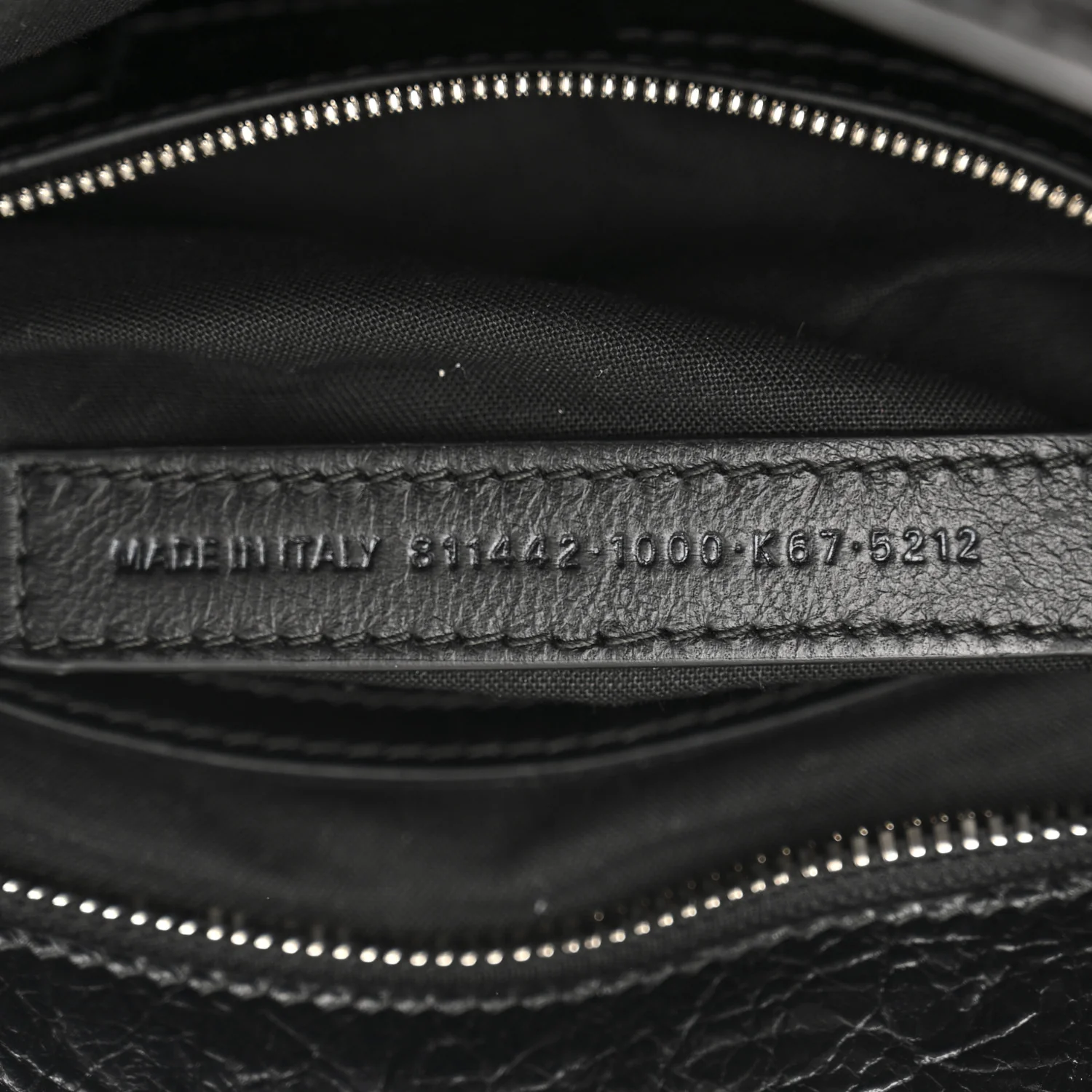 Agneau Arena Storico Silver Hardware Small Le City Black - Image 7