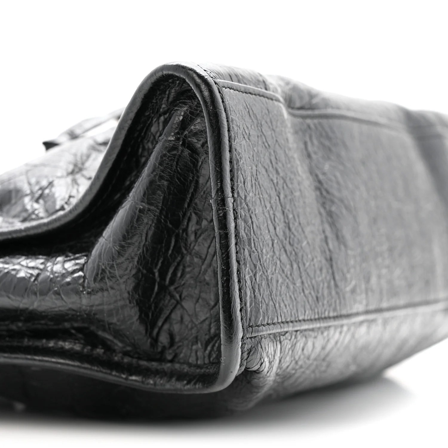 Agneau Arena Storico Silver Hardware Small Le City Black - Image 9