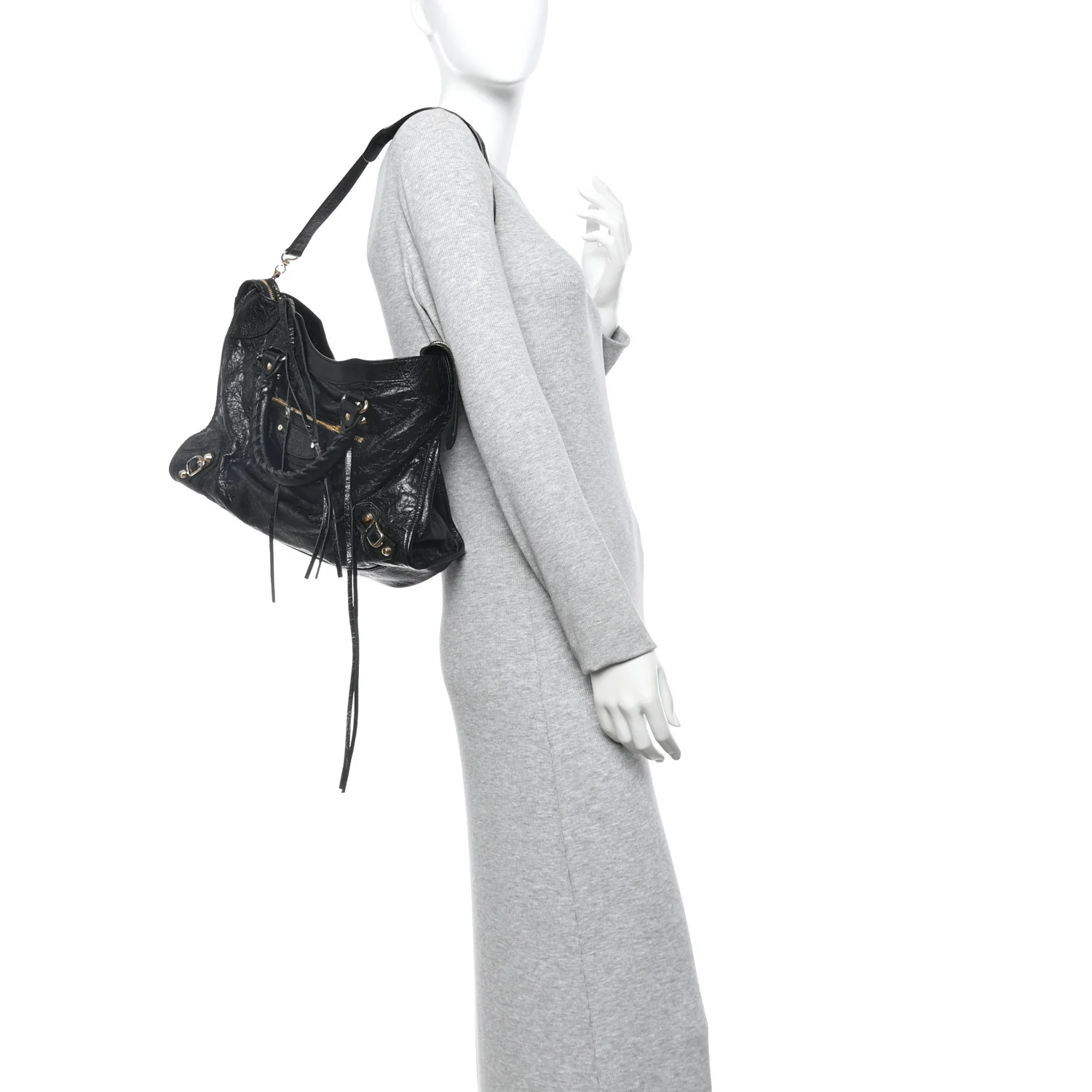 Agneau Classic Gold Hardware City Black - Image 2