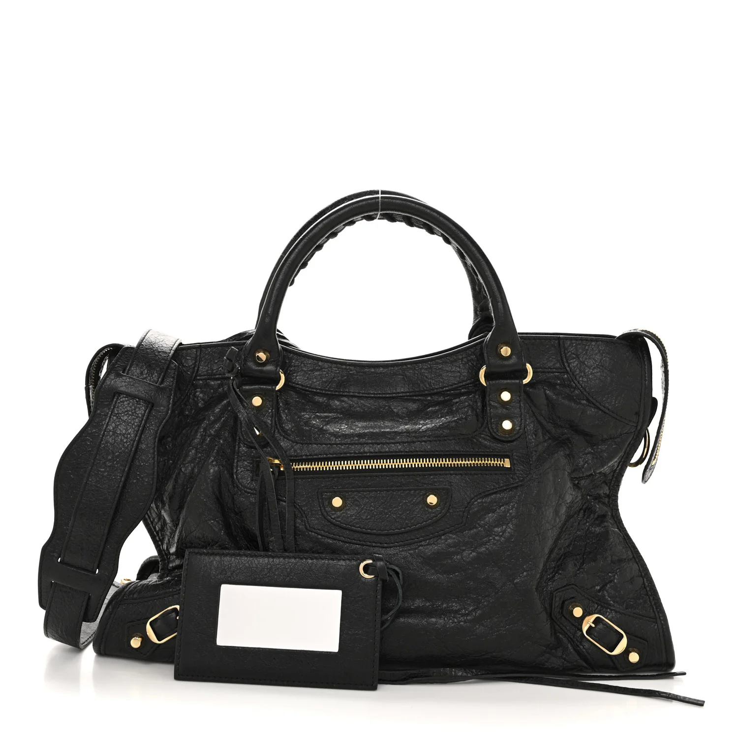 Agneau Classic Gold Hardware City Black - Image 3
