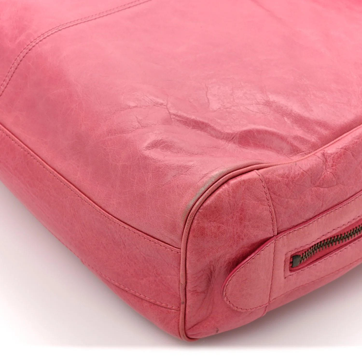 Agneau Classic Hardware Briefcase Tote Pivoine - Image 14
