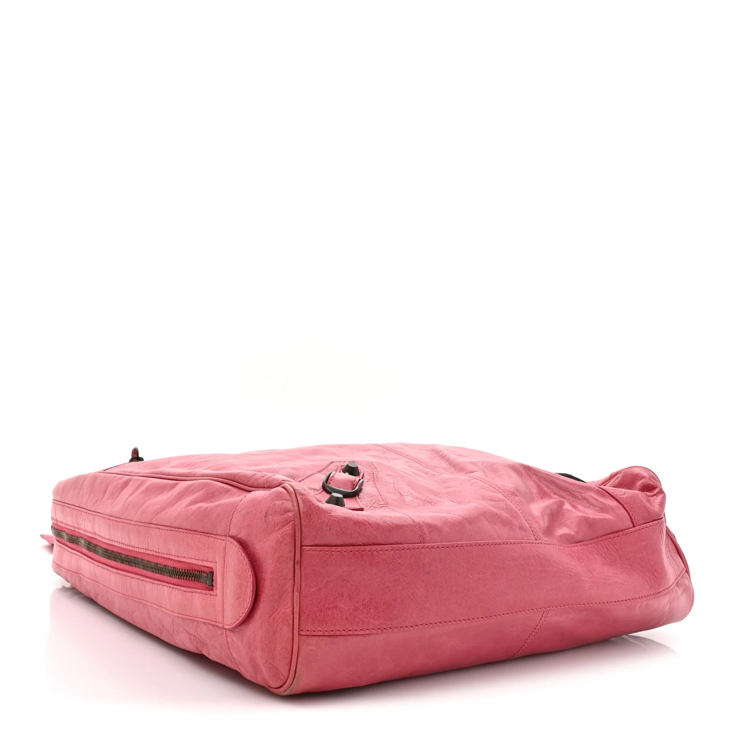 Agneau Classic Hardware Briefcase Tote Pivoine - Image 4
