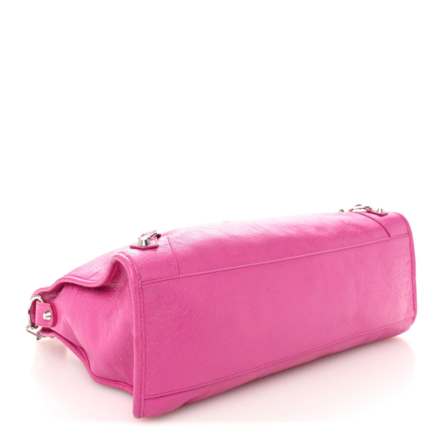 Agneau Classic Hardware Medium Le City Rose Magenta - Image 4