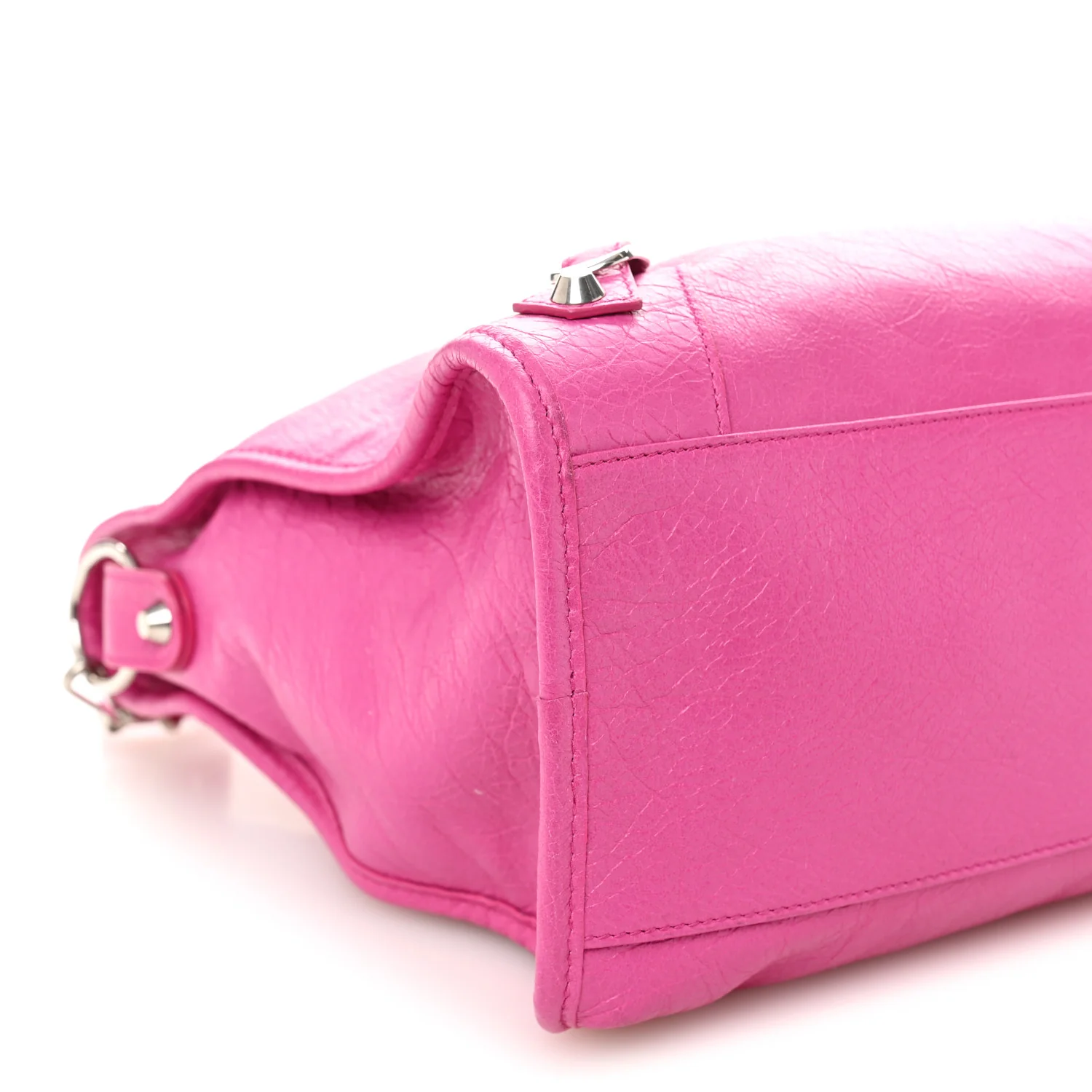 Agneau Classic Hardware Medium Le City Rose Magenta - Image 9