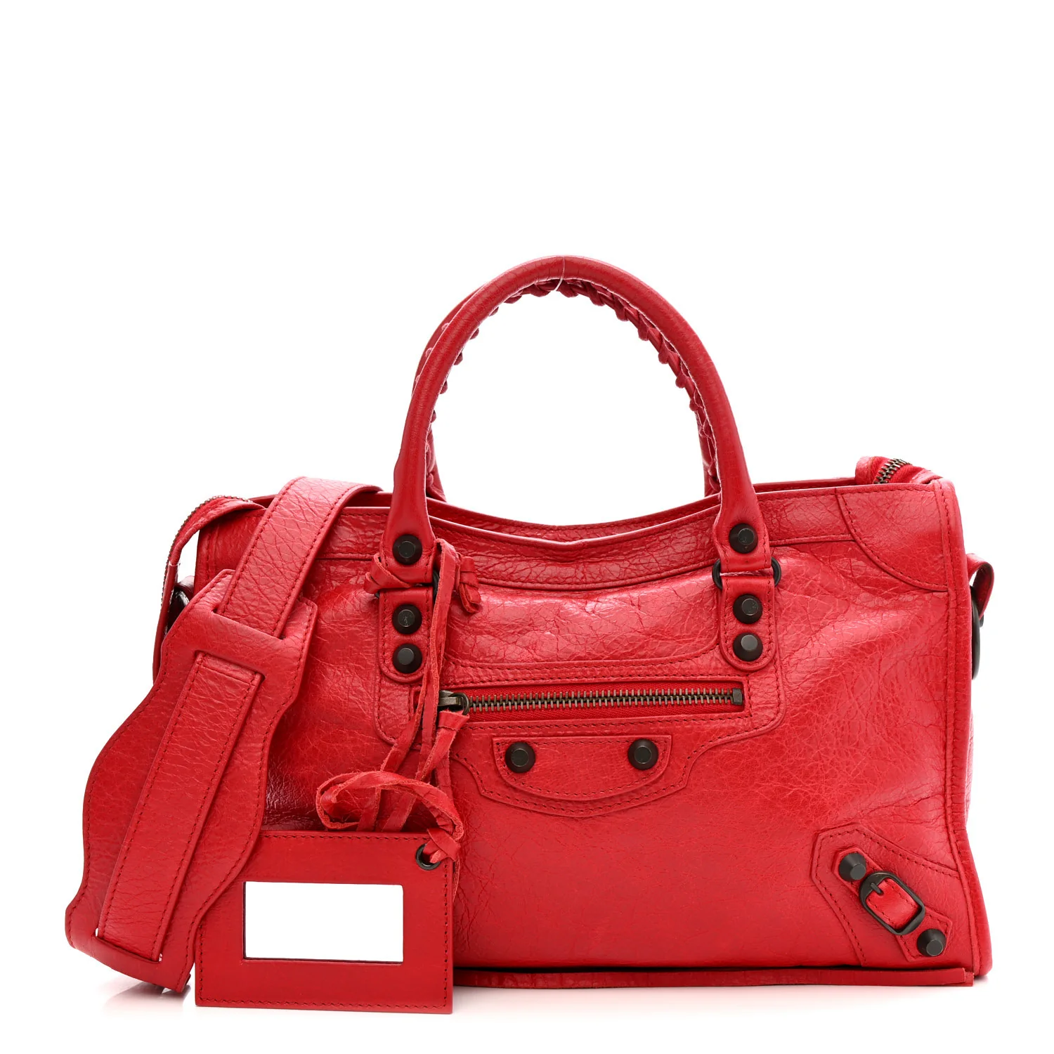 Agneau Classic Hardware S City Rouge Cardinal - Image 3