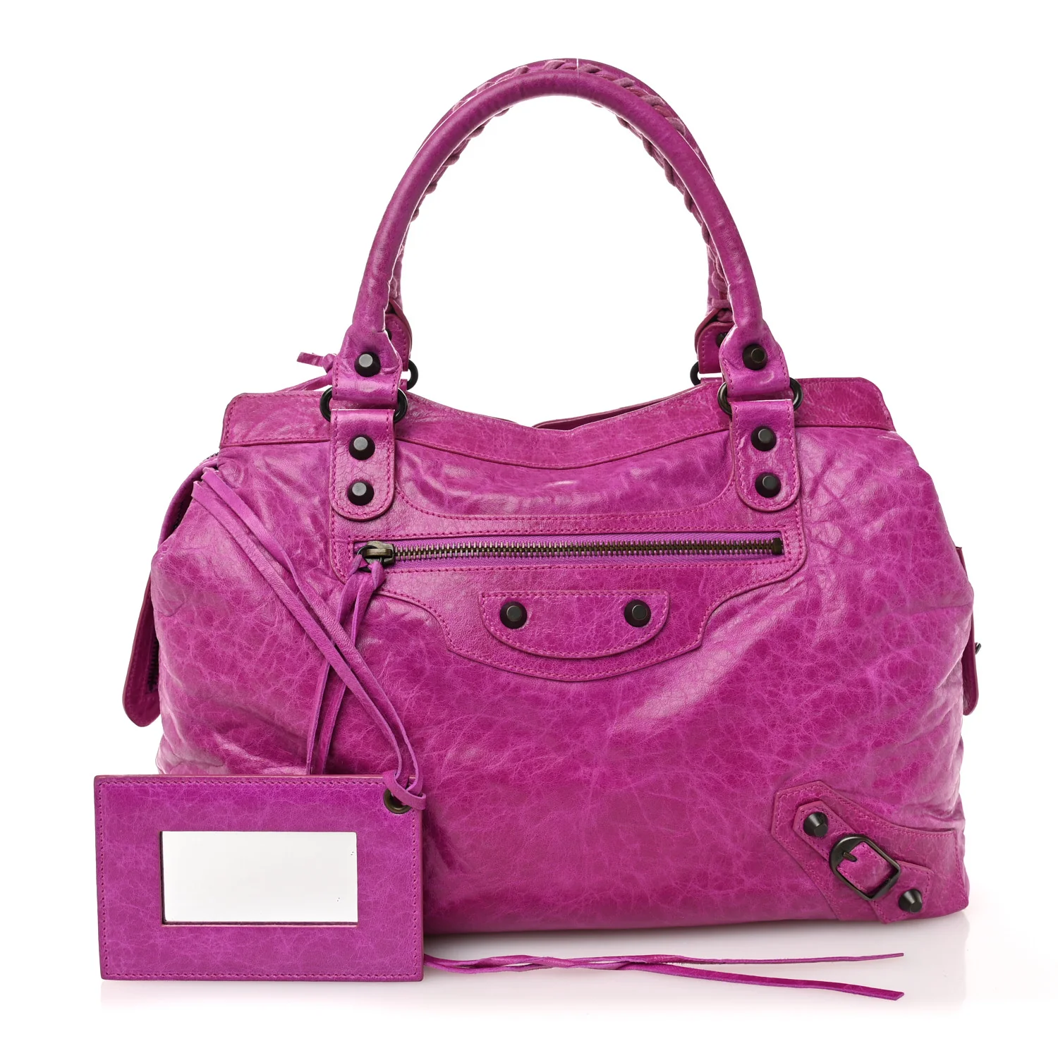 Agneau Classic Hardware Step Magenta - Image 3