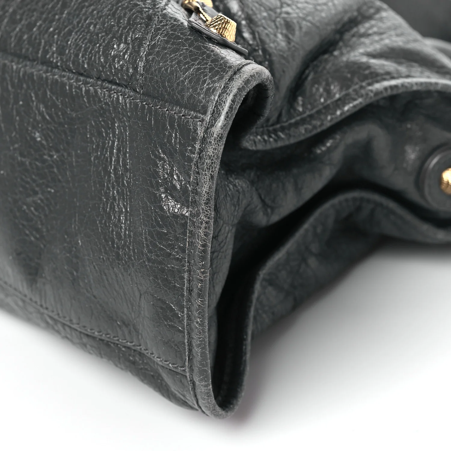 Agneau Giant 12 Gold Hardware City Gris Fossile - Image 9