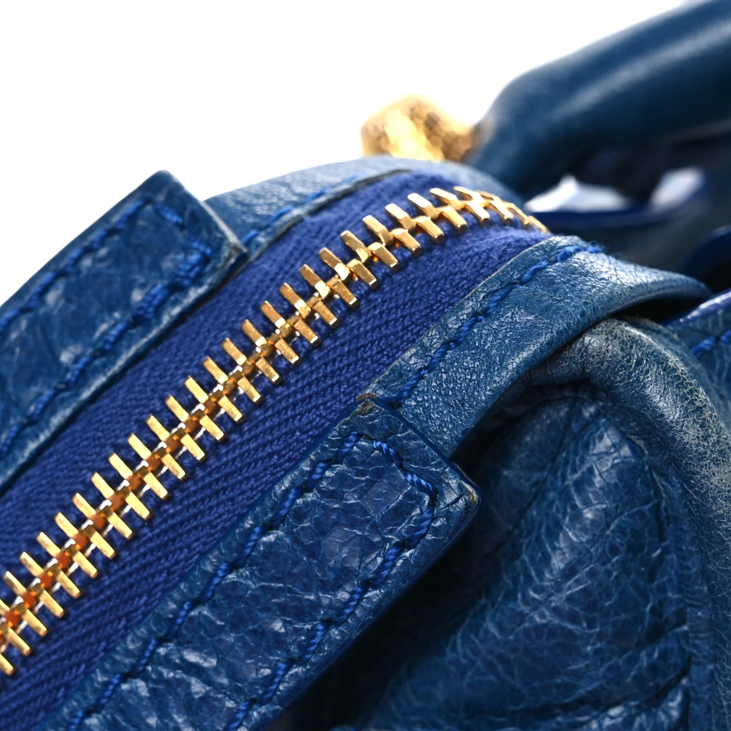 Agneau Giant 12 Gold Hardware Mini City Bleu Lazuli - Image 13