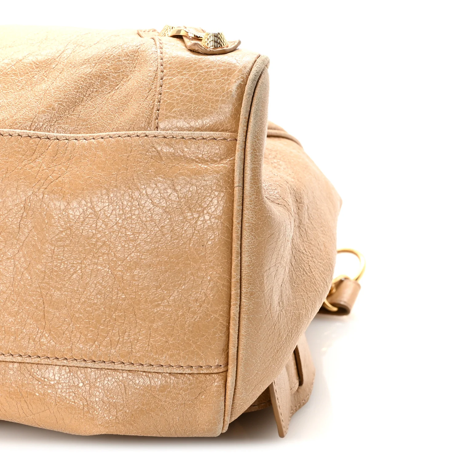 Agneau Giant 12 Gold Hardware Velo  Beige - Image 10