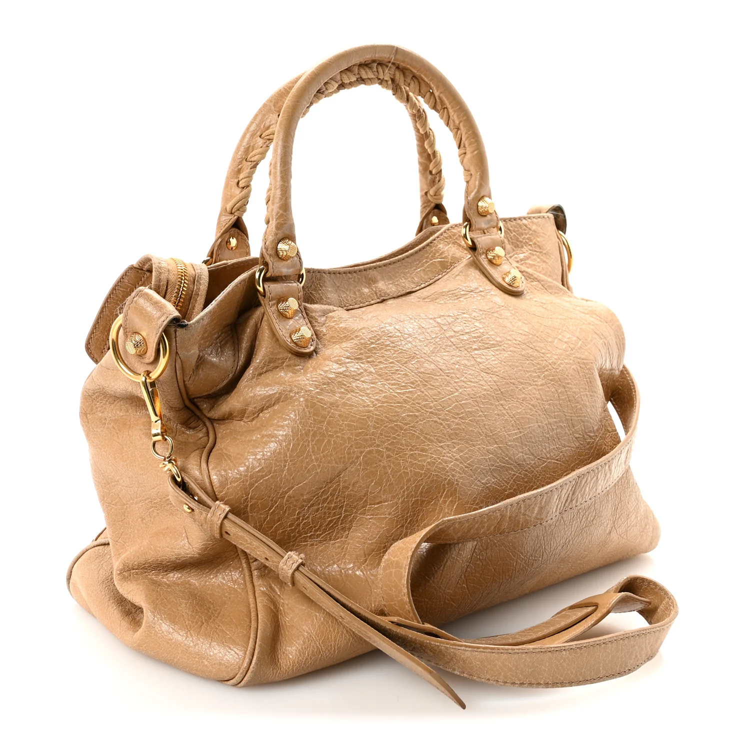 Agneau Giant 12 Gold Hardware Velo  Beige - Image 3