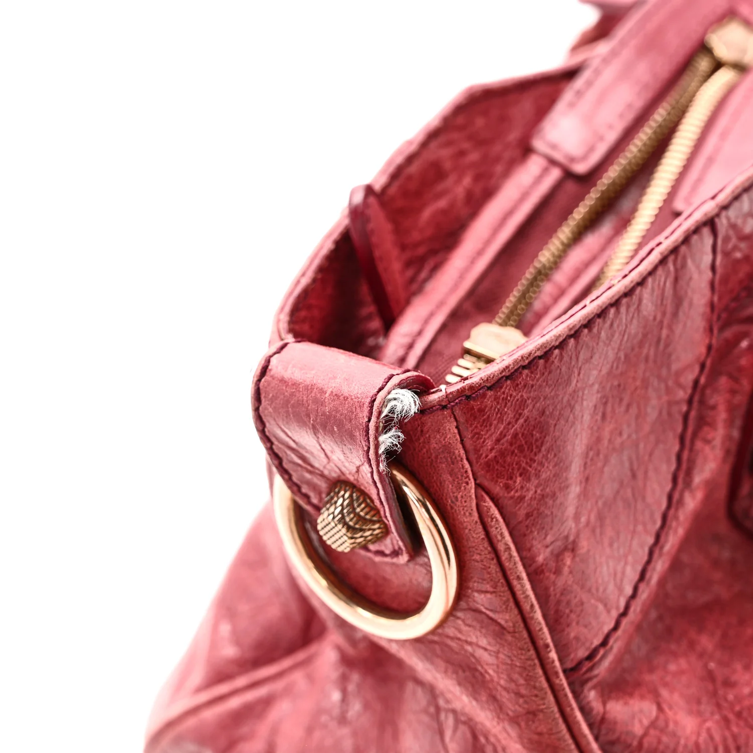 Agneau Giant 12 Rose Gold Hardware Velo Cassis - Image 11