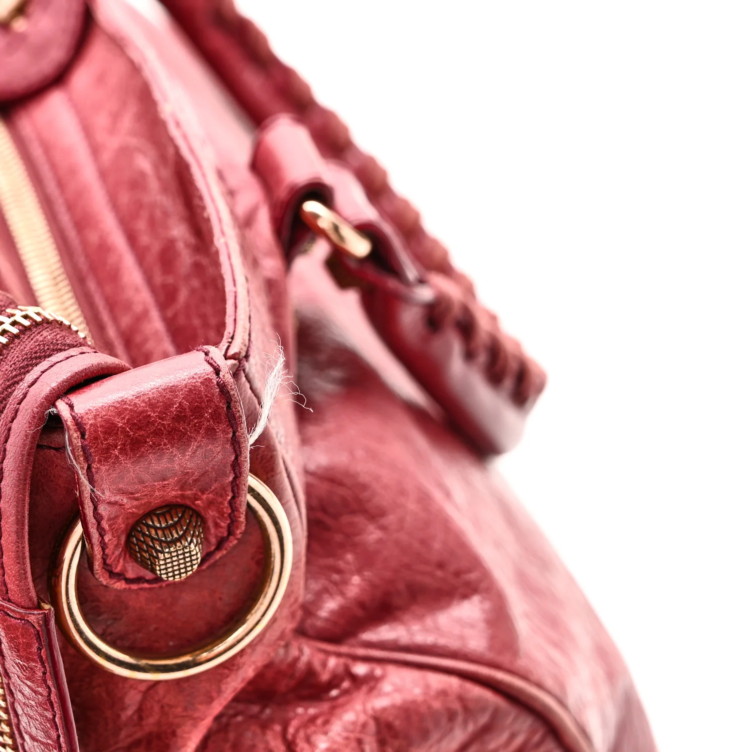 Agneau Giant 12 Rose Gold Hardware Velo Cassis - Image 12