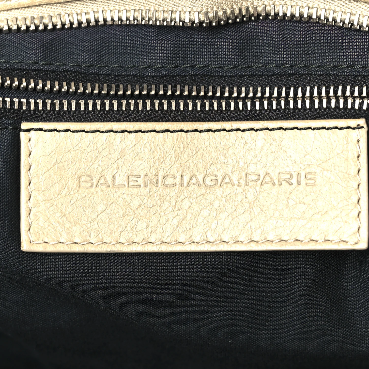 Agneau Giant 12 Silver Hardware City Latte Beige - Image 7